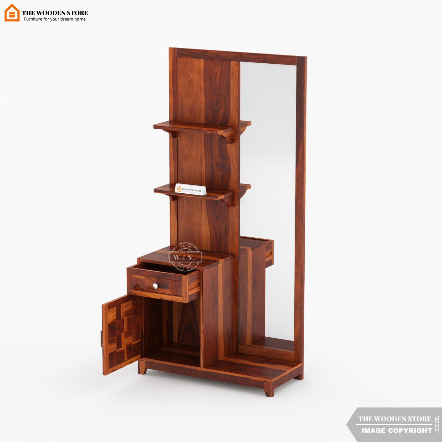 Morris Dressing Table (Honey Finish)