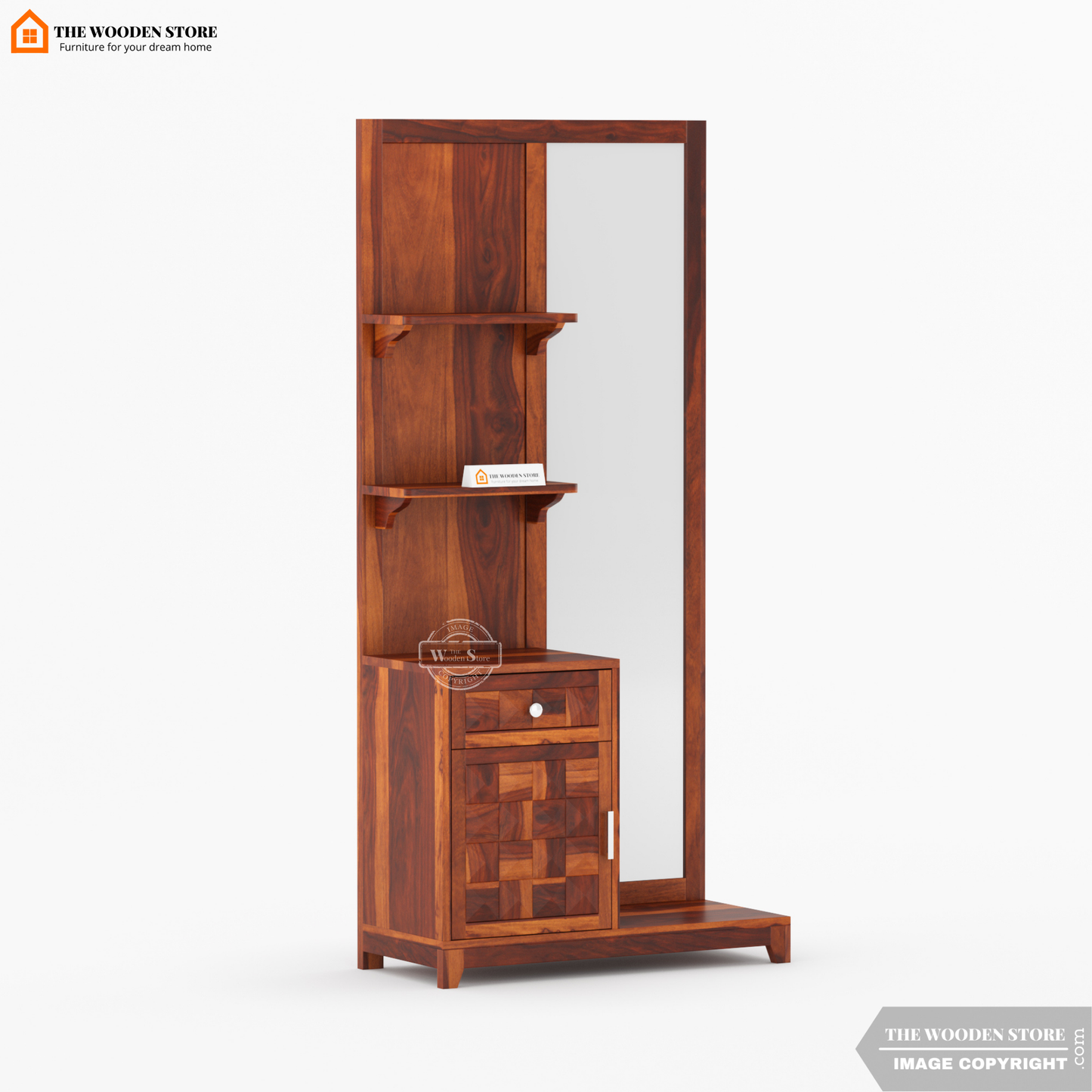 Morris Dressing Table (Honey Finish)