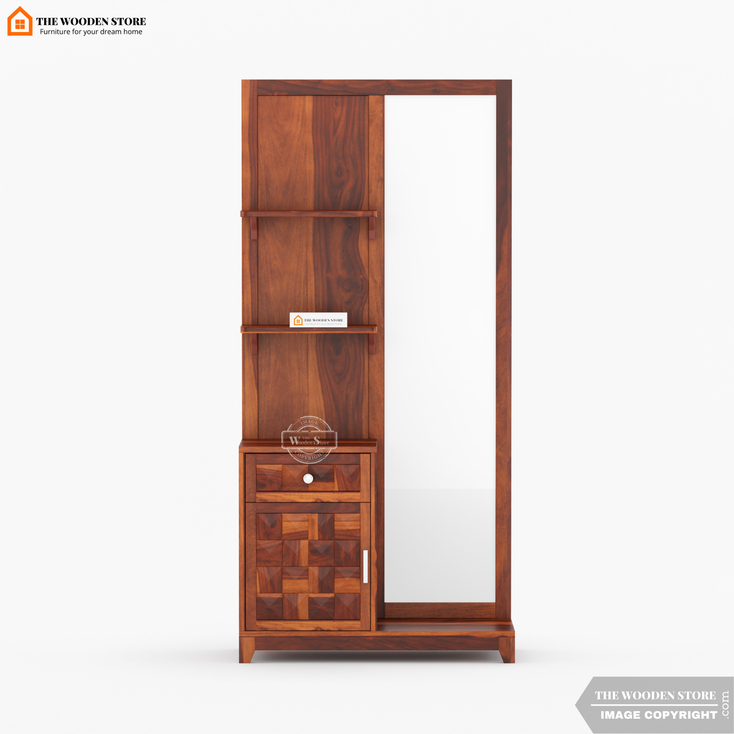 Morris Dressing Table (Honey Finish)