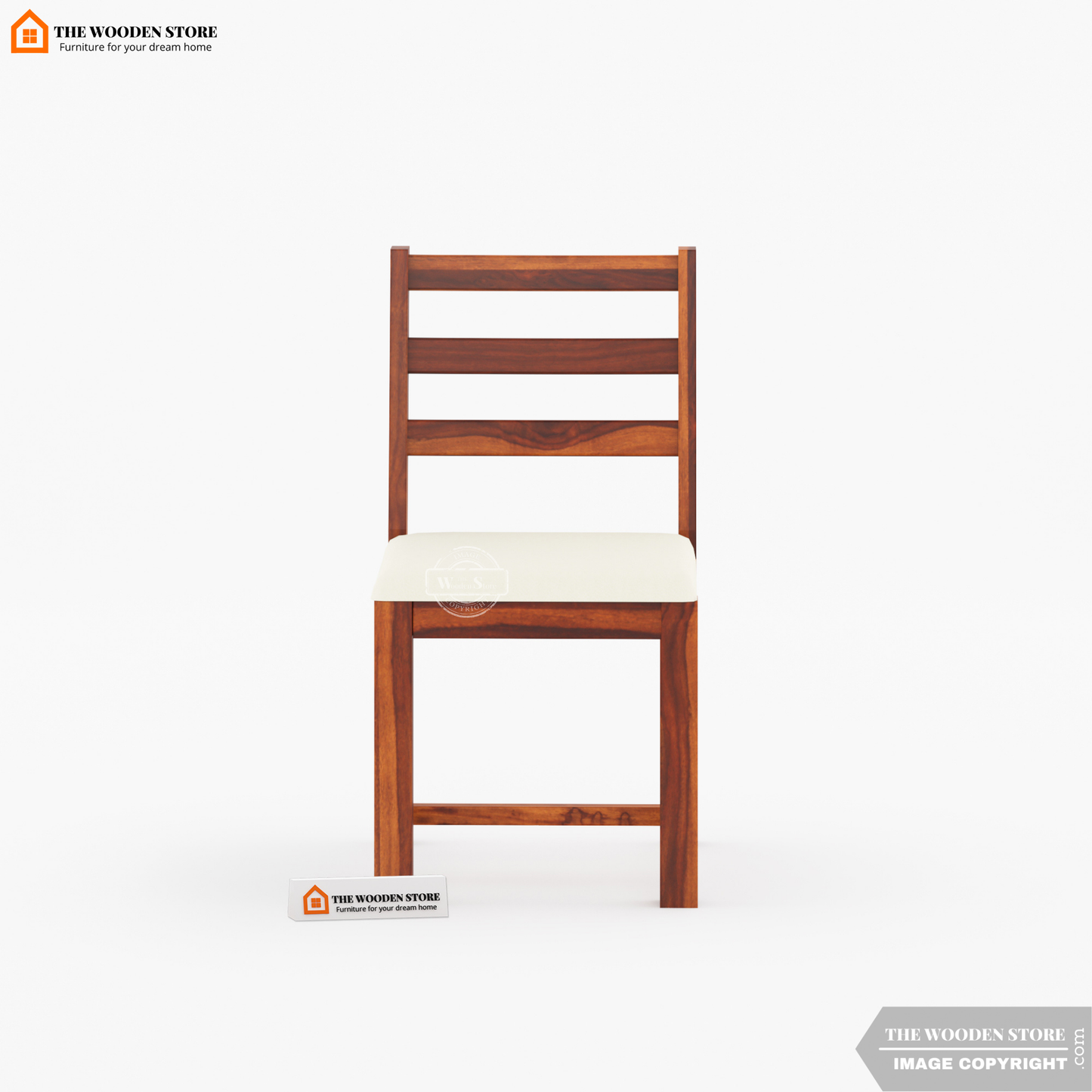 Sharon Dining Chair - Set of 2 (Honey Finish)