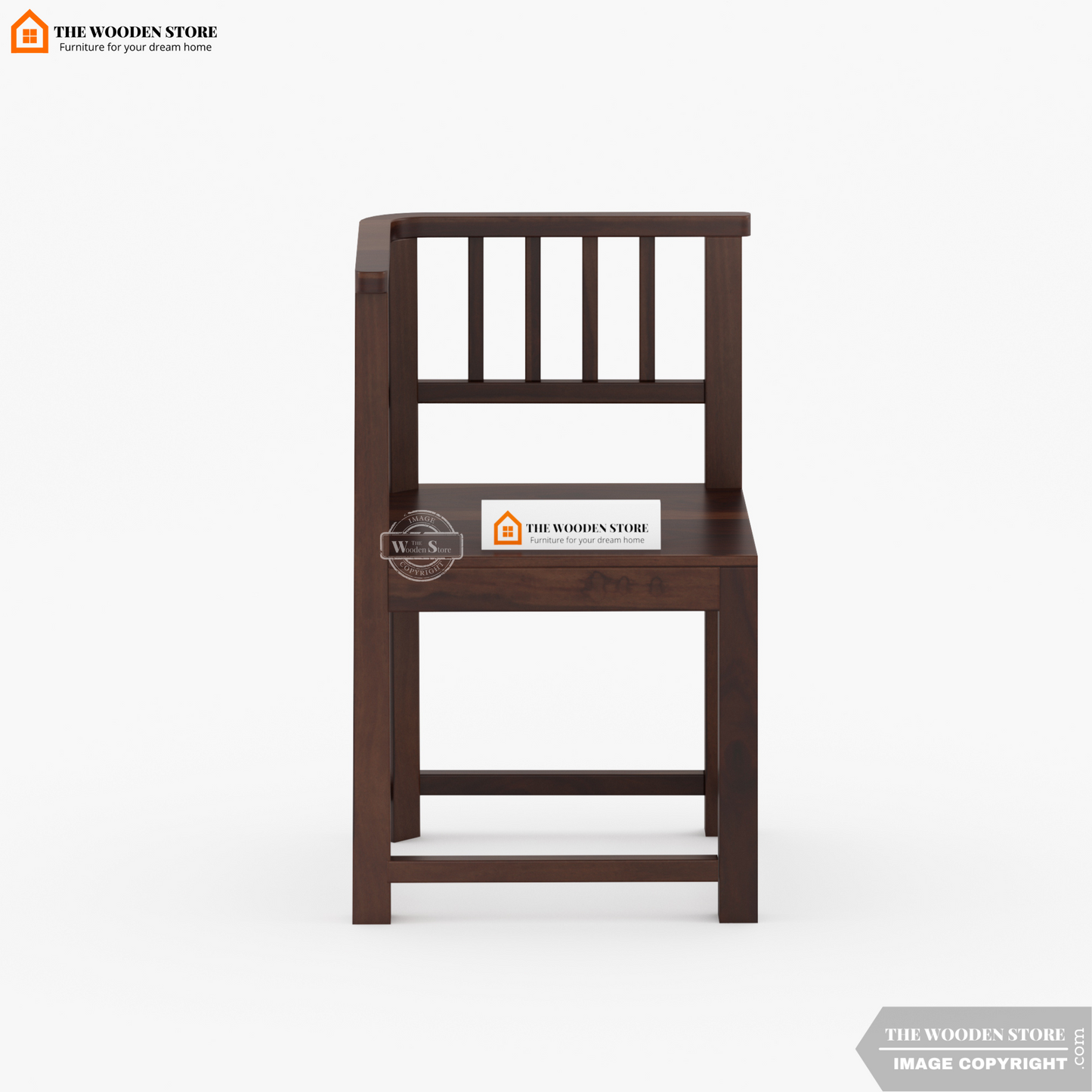 Carson 4 Seater Dining Set (Walnut Finish)