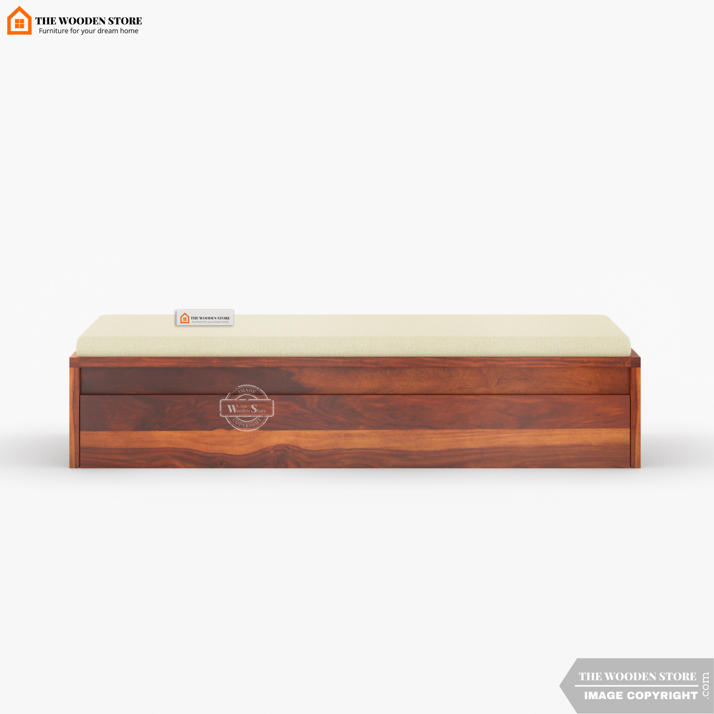 Mantra Divan with Mattress (Honey Finish)