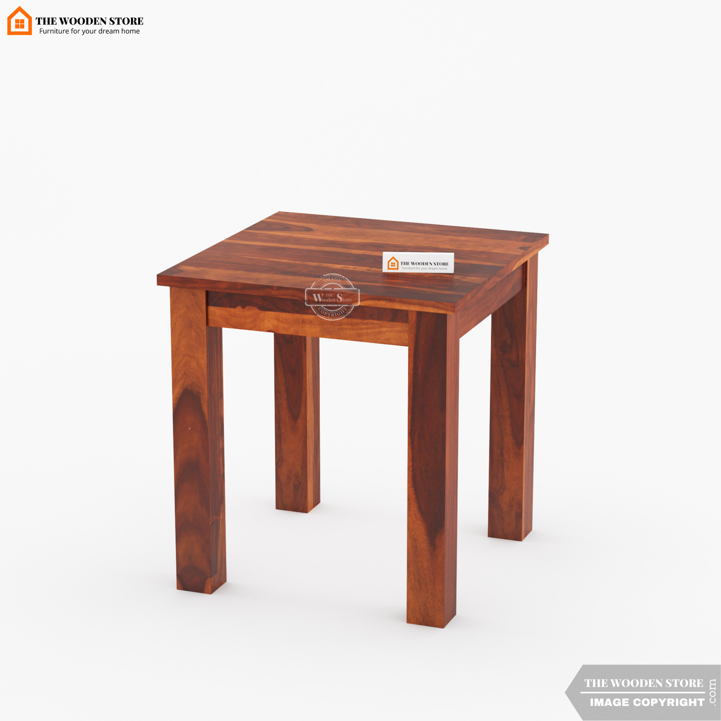 Oswald 2 Seater Dining Set (Honey Finish)