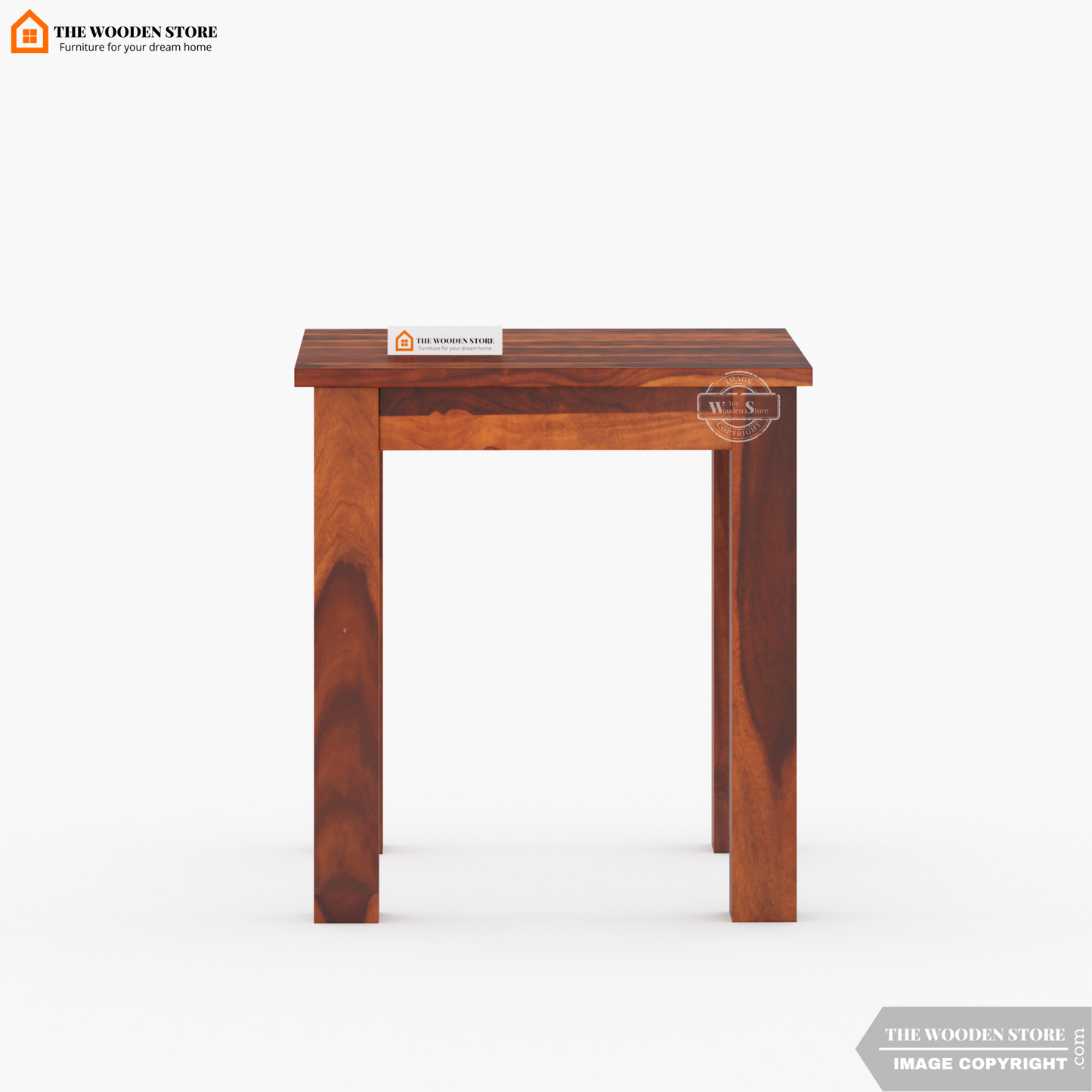Oswald 2 Seater Dining Set (Honey Finish)