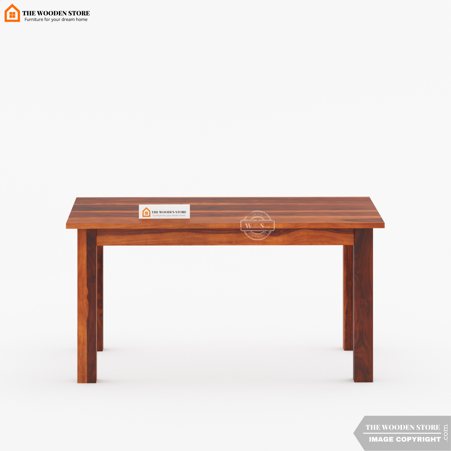 Oswald 6 Seater Dining Set (Honey Finish)