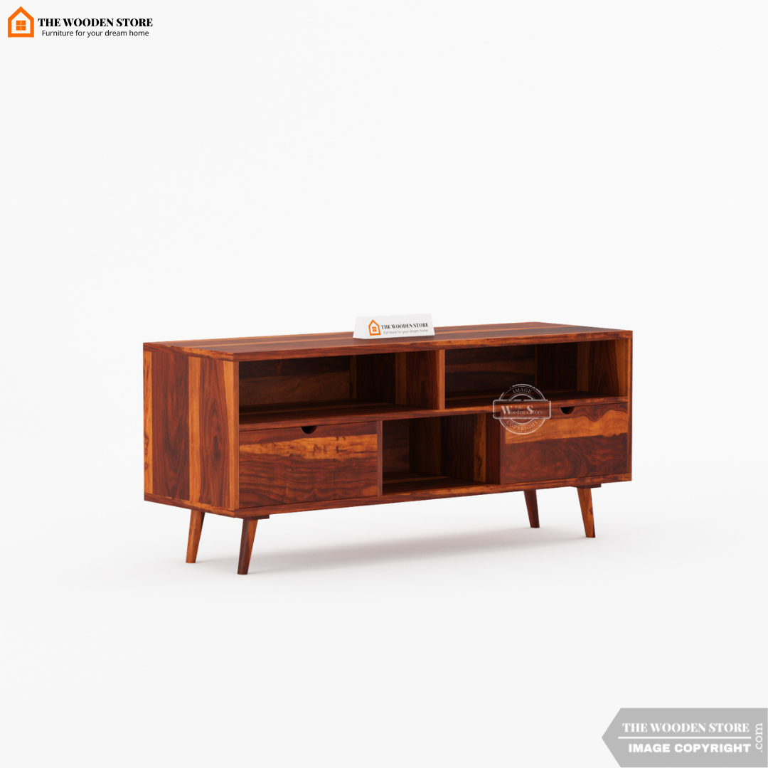 Oslo Small Tv Unit (Honey Finish)
