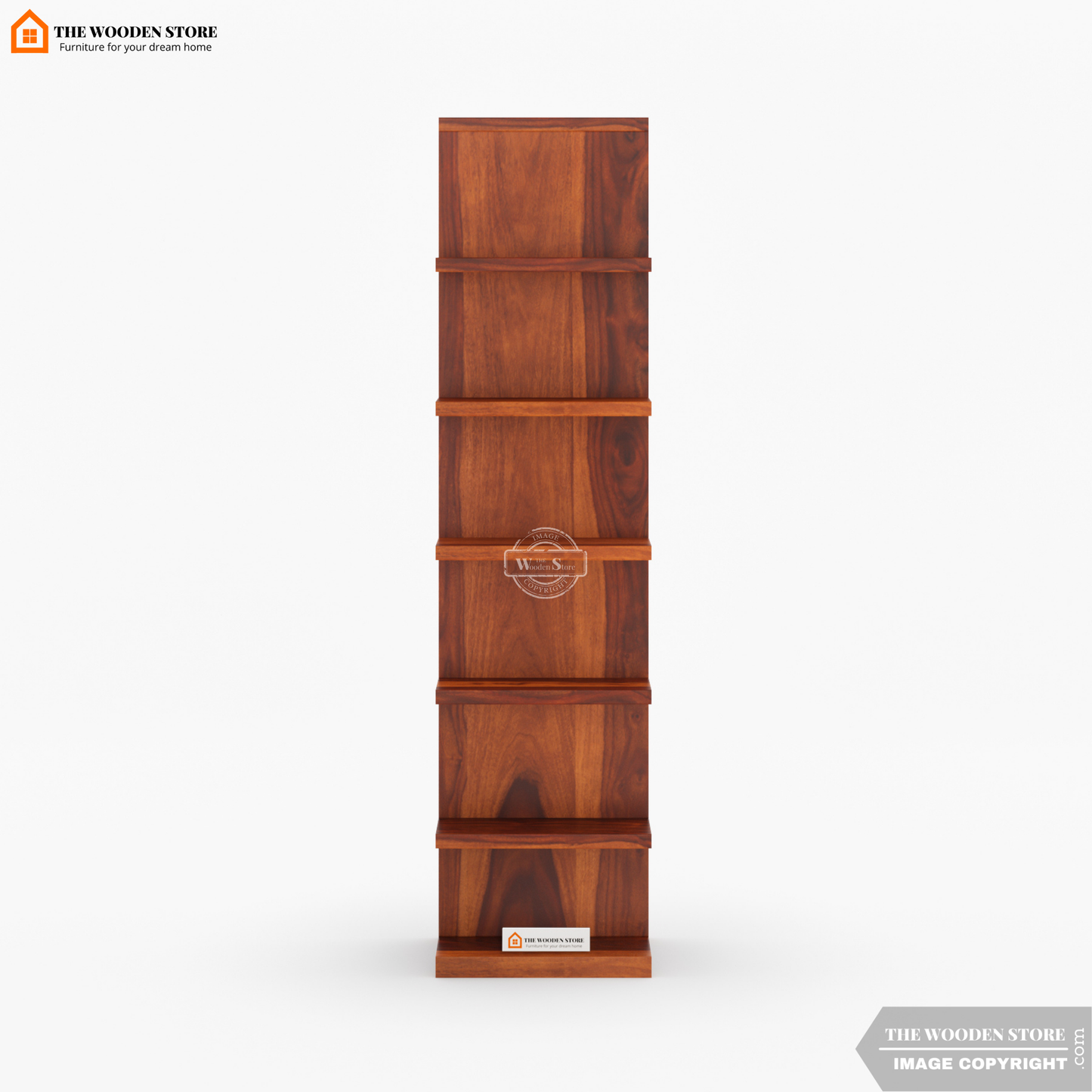 Shelfie Magazine Rack (Honey Finish)