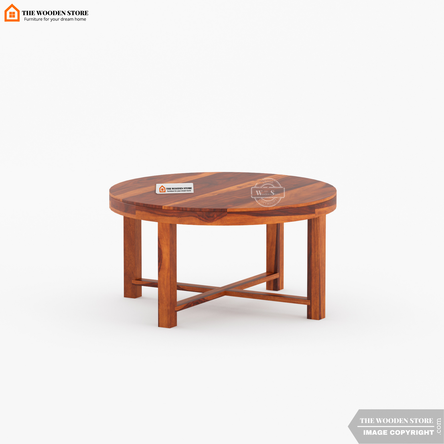 Rio Coffee Table Set (Honey Finish)