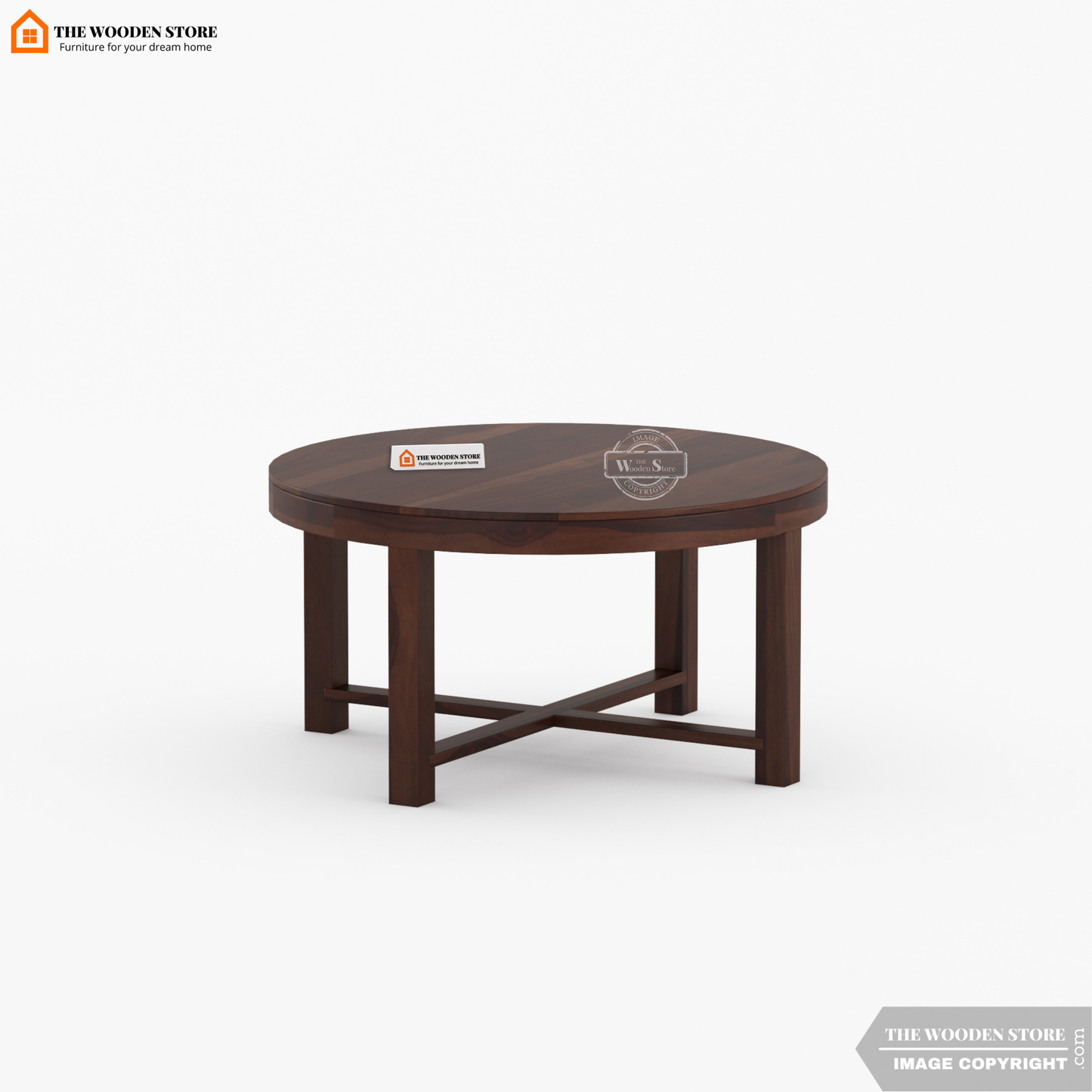 Rio Coffee Table Set (Walnut Finish)