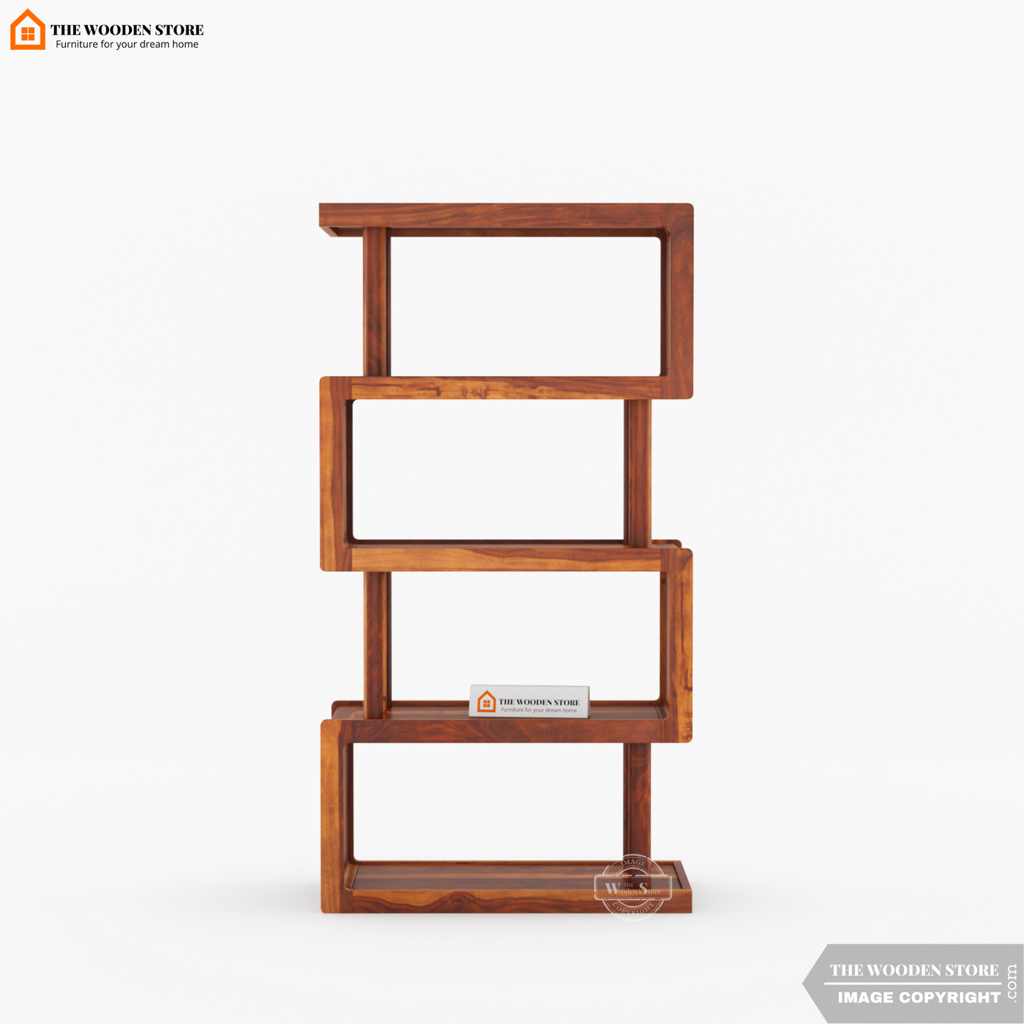 Akazie Bookshelf (Honey Finish)