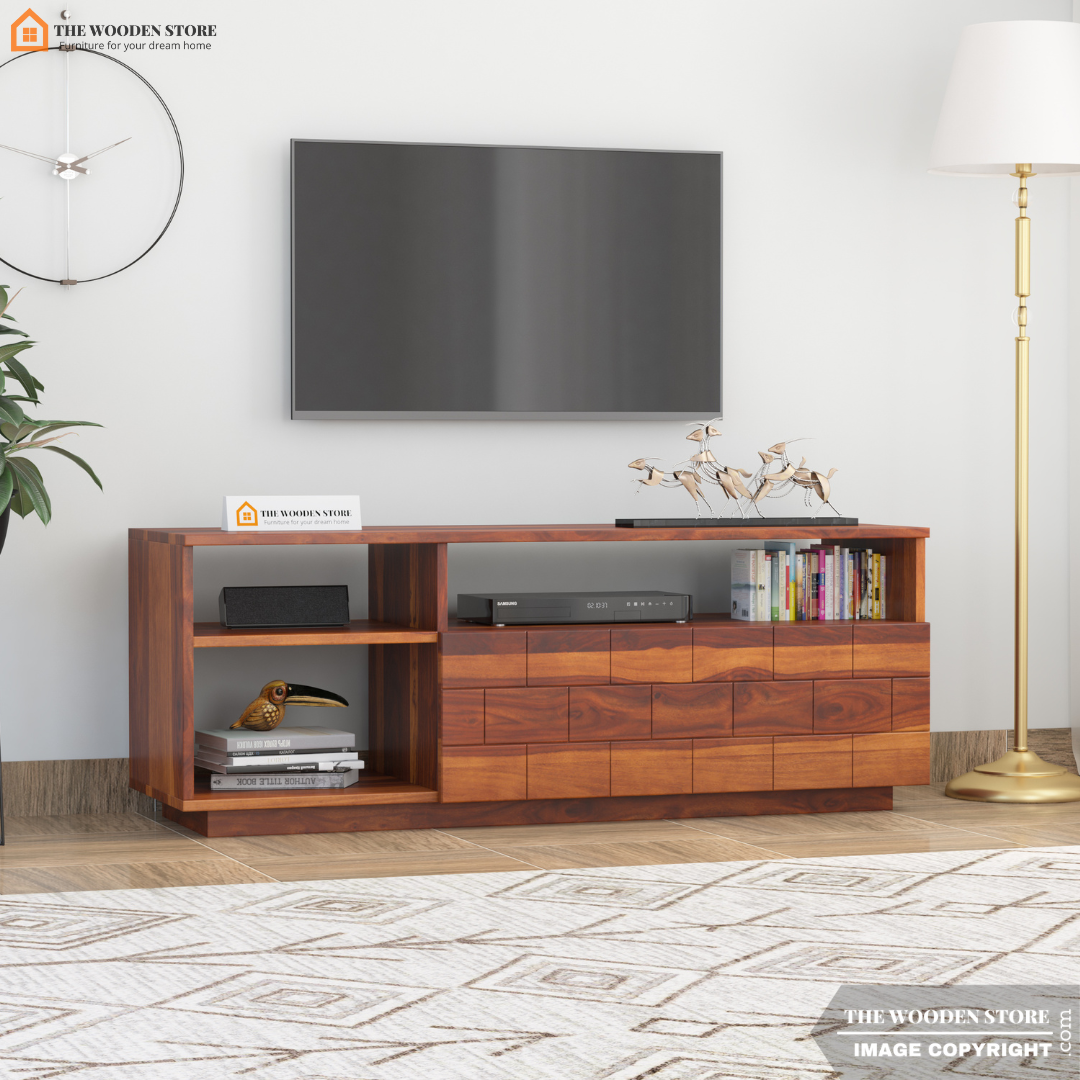 Ferrero Tv Unit (Honey Finish)