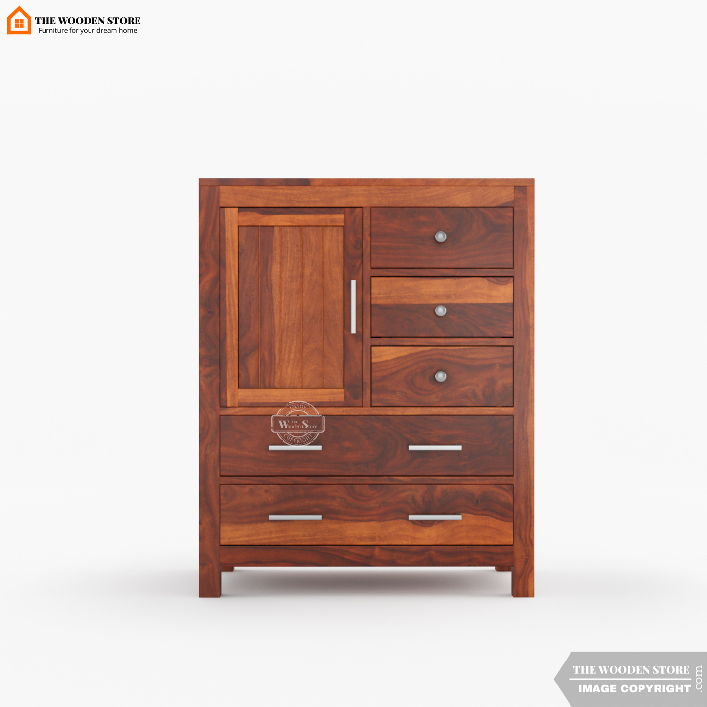 Bristol Chest Of Drawers (Honey Finish)