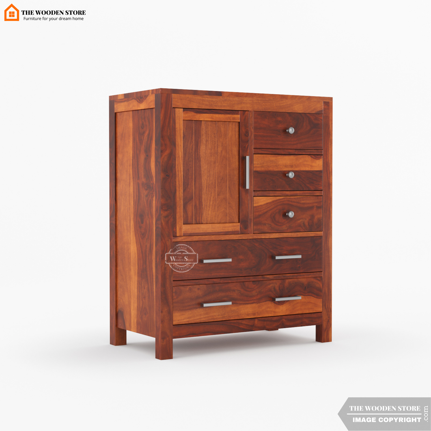Bristol Chest Of Drawers (Honey Finish)