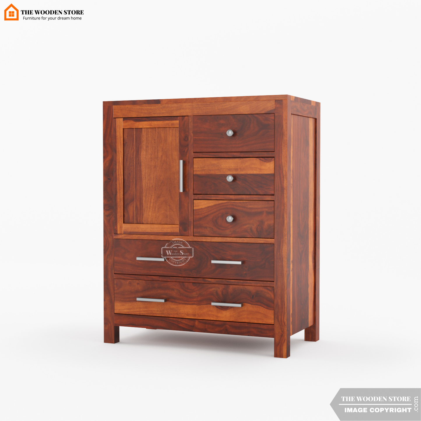Bristol Chest Of Drawers (Honey Finish)