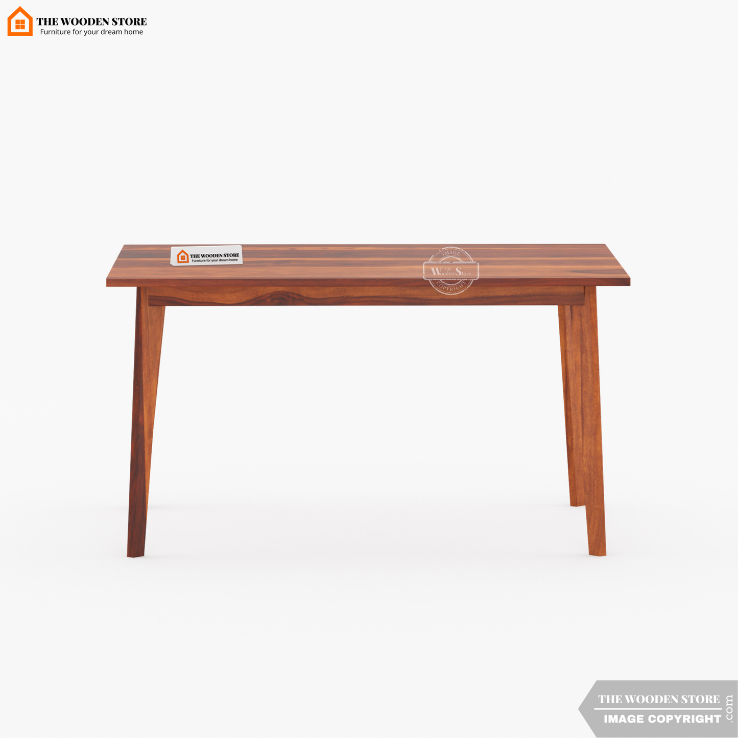 Sharon 6 Seater Dining Set (Honey Finish)