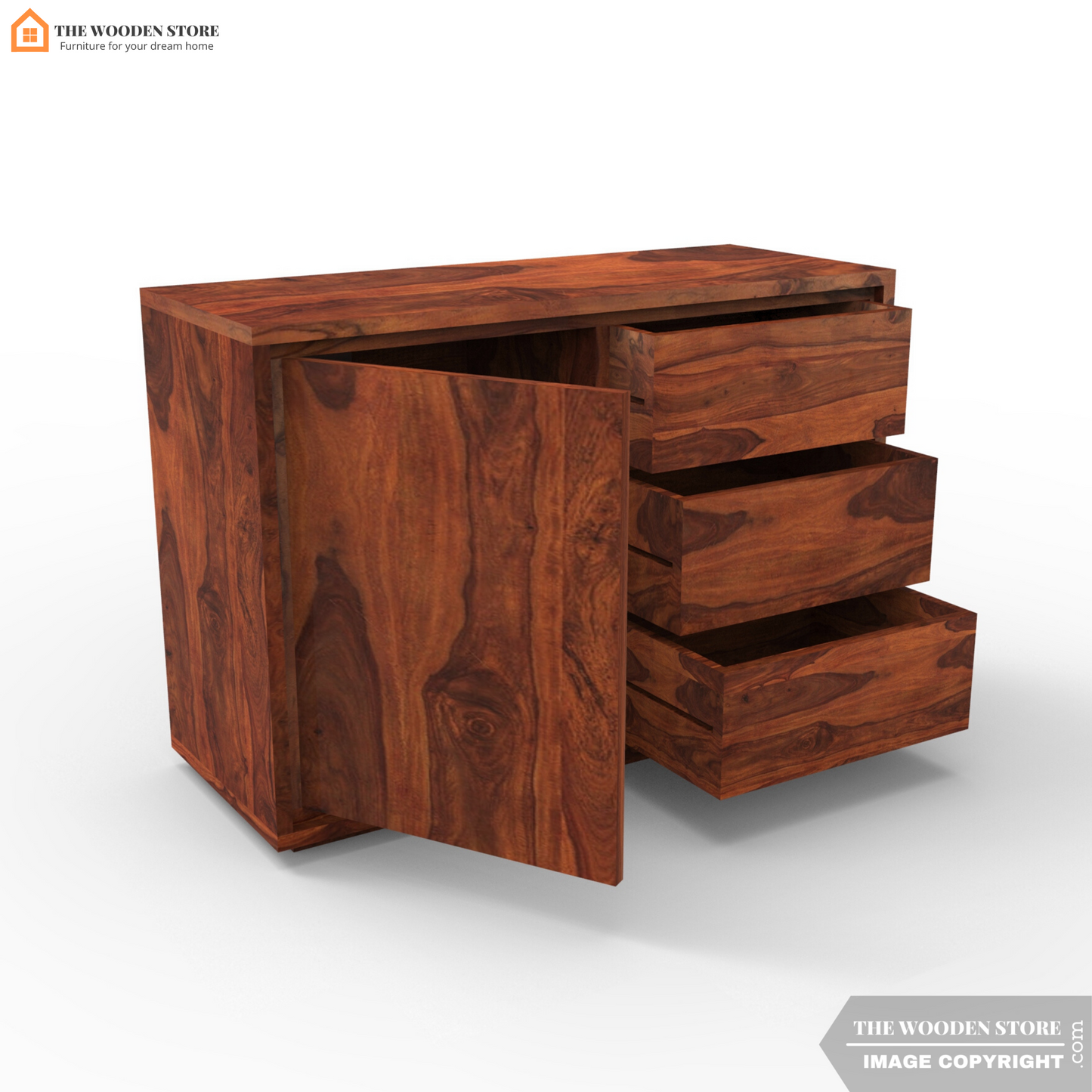 Jada Chest Of Drawer (Honey Finish)