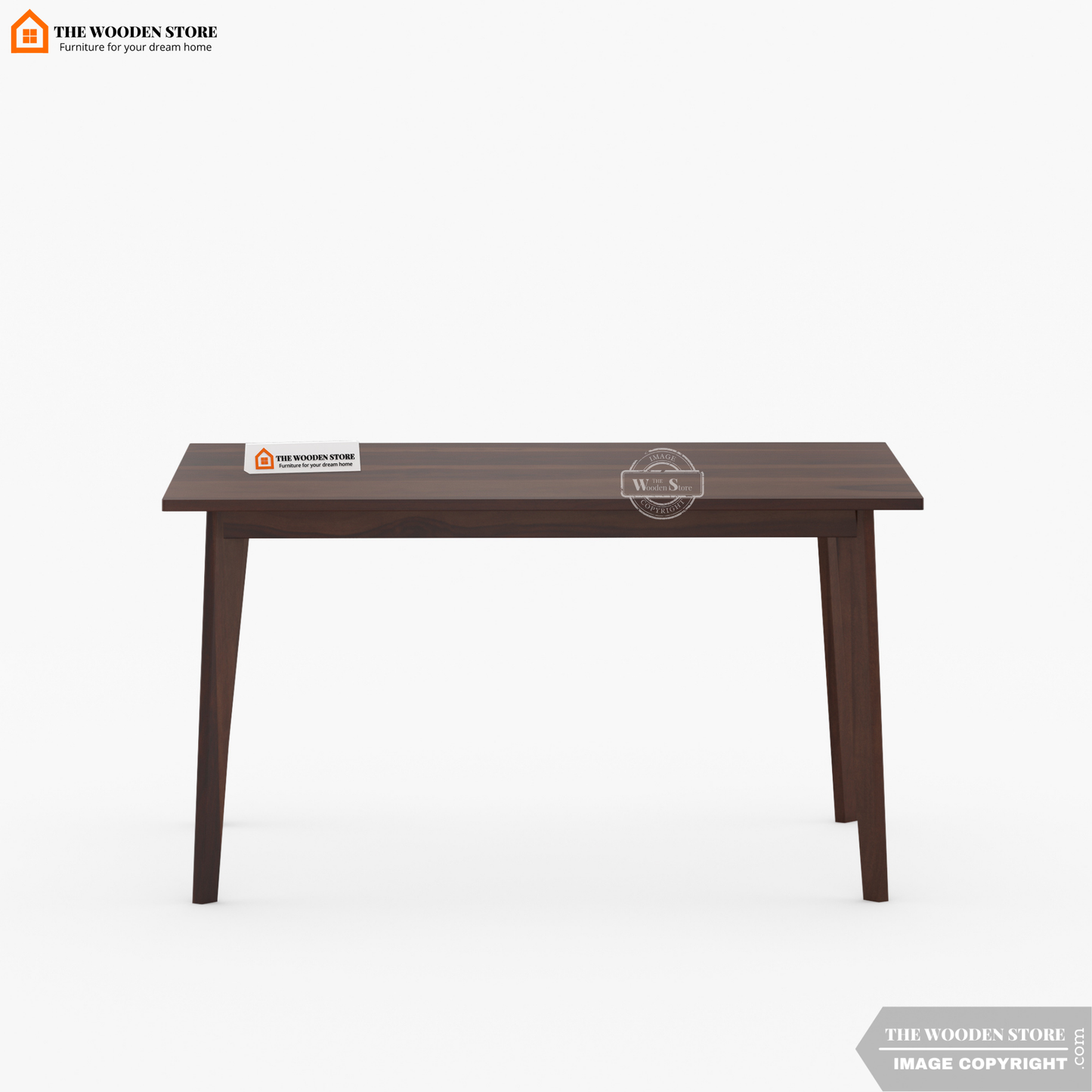 Sharon 6 Seater Dining Set (Walnut Finish)