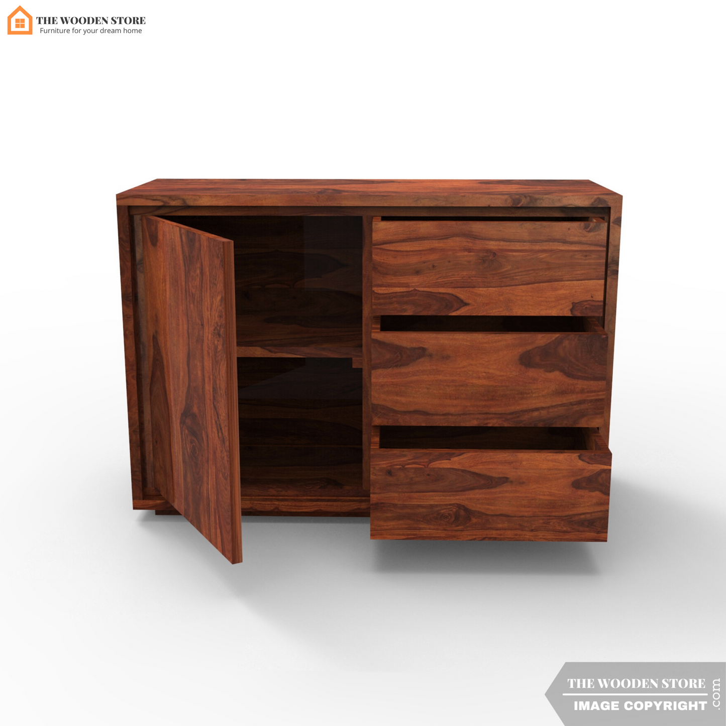 Jada Chest Of Drawer (Honey Finish)
