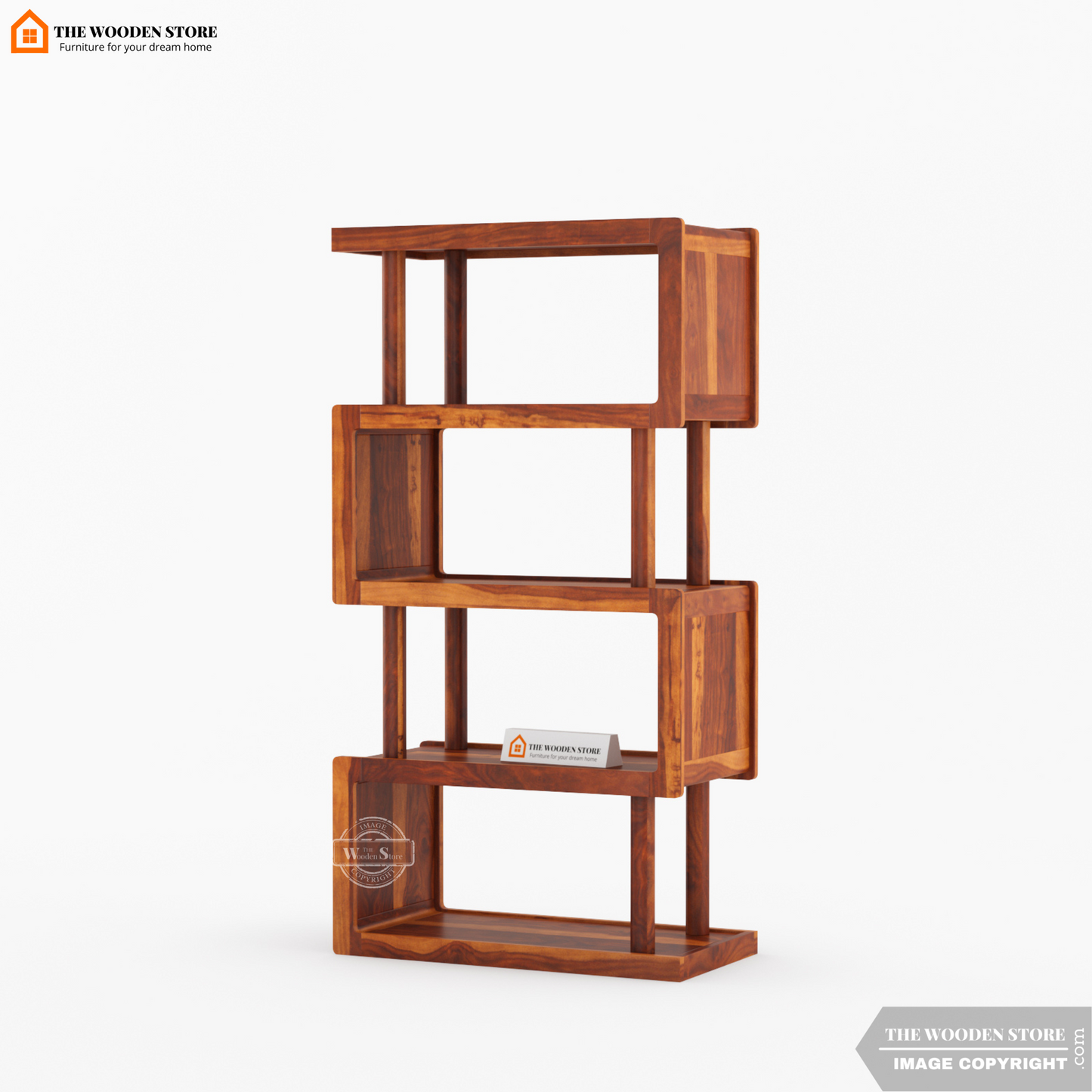 Akazie Bookshelf (Honey Finish)