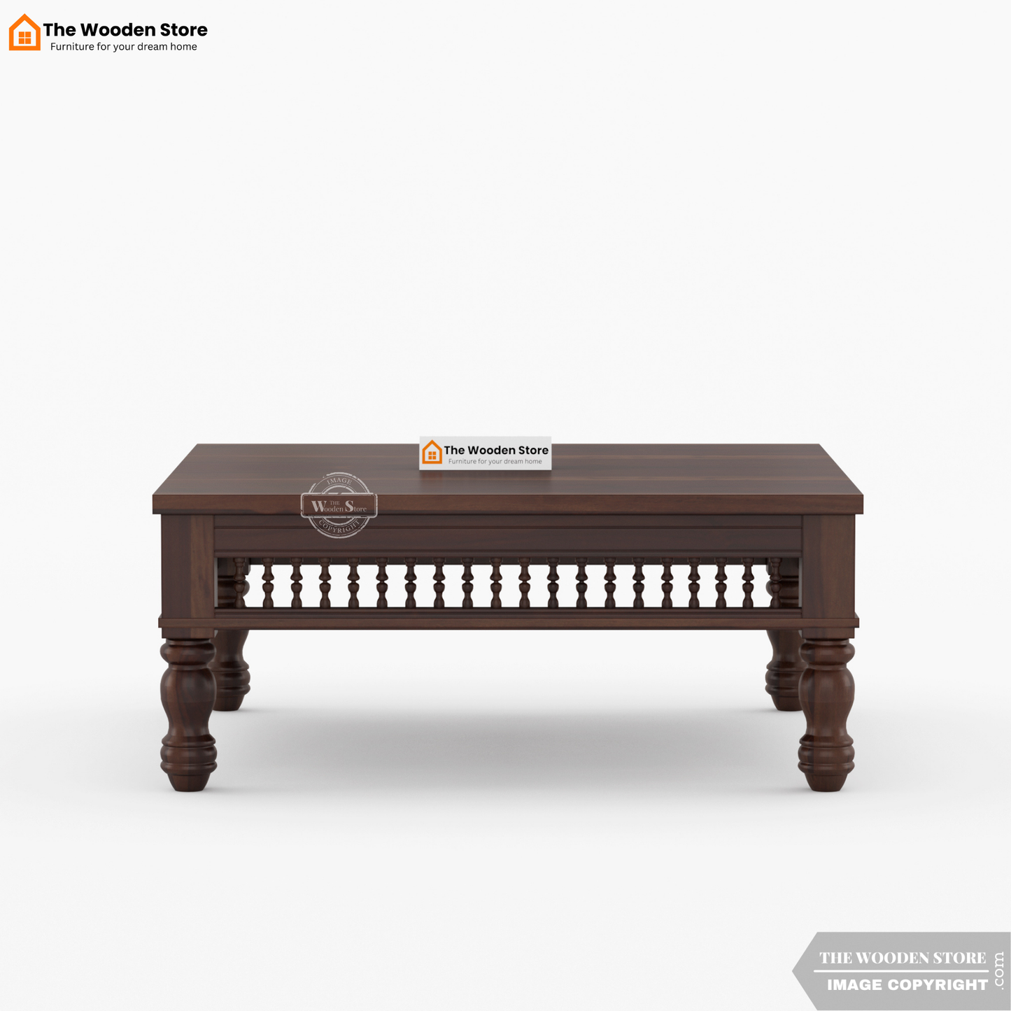 Ekatra Coffee Table (Walnut Finish)