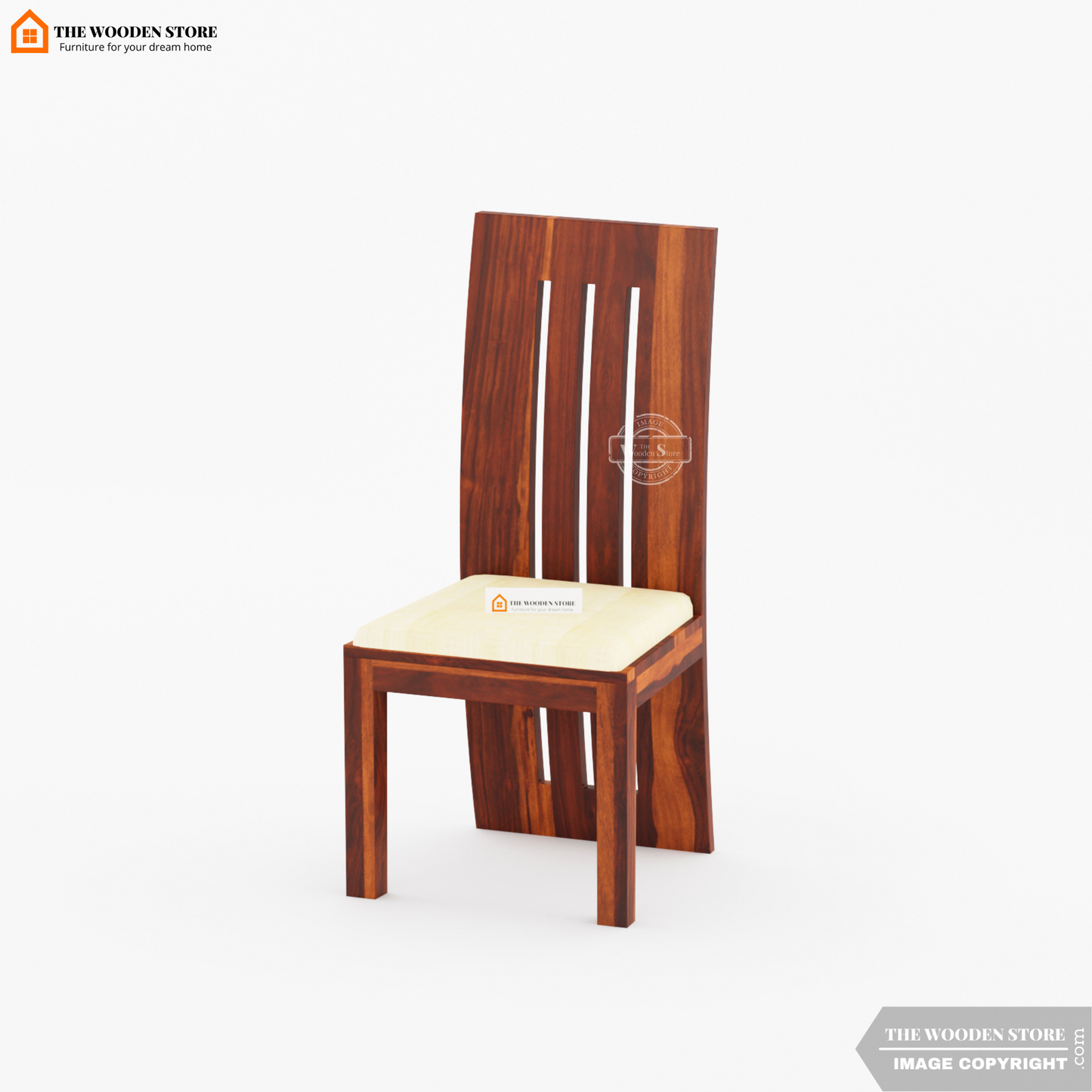 Tom 6 Seater Dining Set With Bench (Honey Finish)