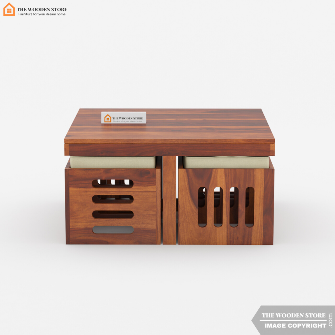 Bob Coffee Table Set (Honey Finish)