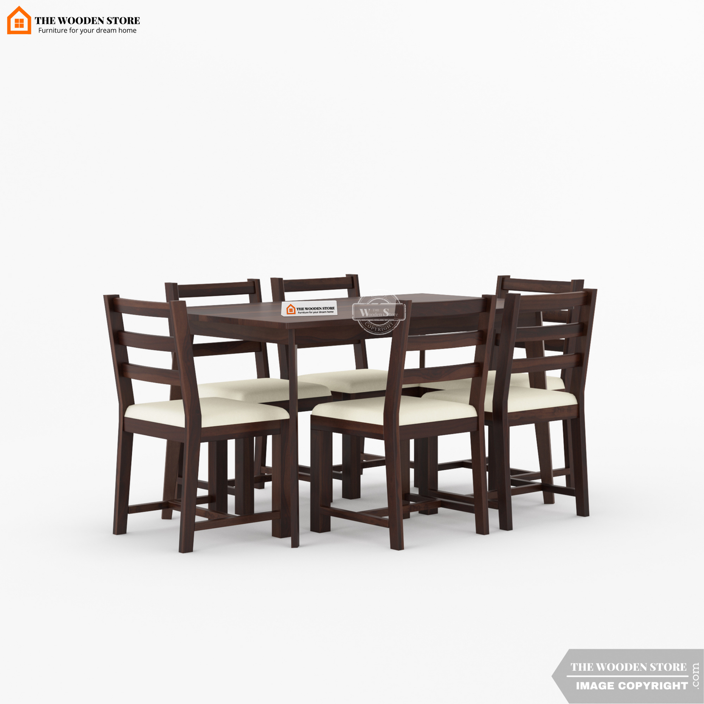 Sharon Dining Chair - Set of 2 (Walnut Finish)