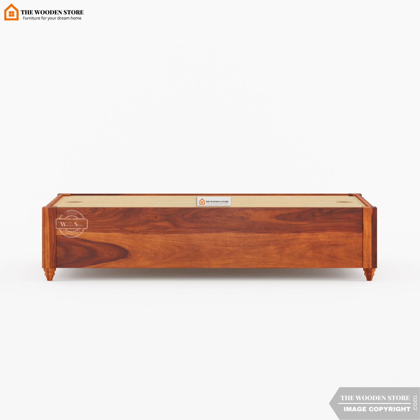 Aranya Divan with Mattress (Honey Finish)