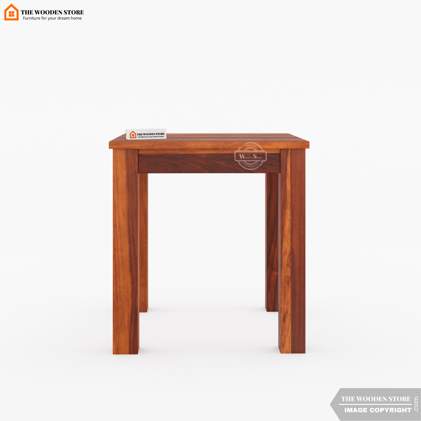 Bob 2 Seater Dining Set (Honey Finish)