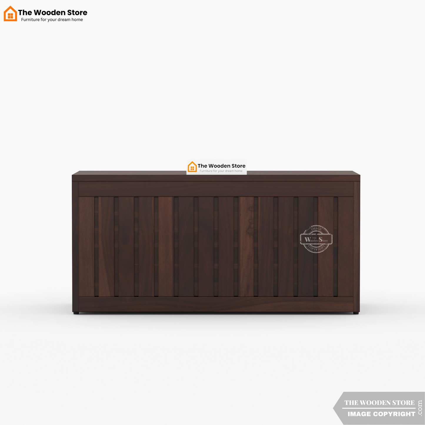 Lawson Shoe Rack (Walnut Finish)