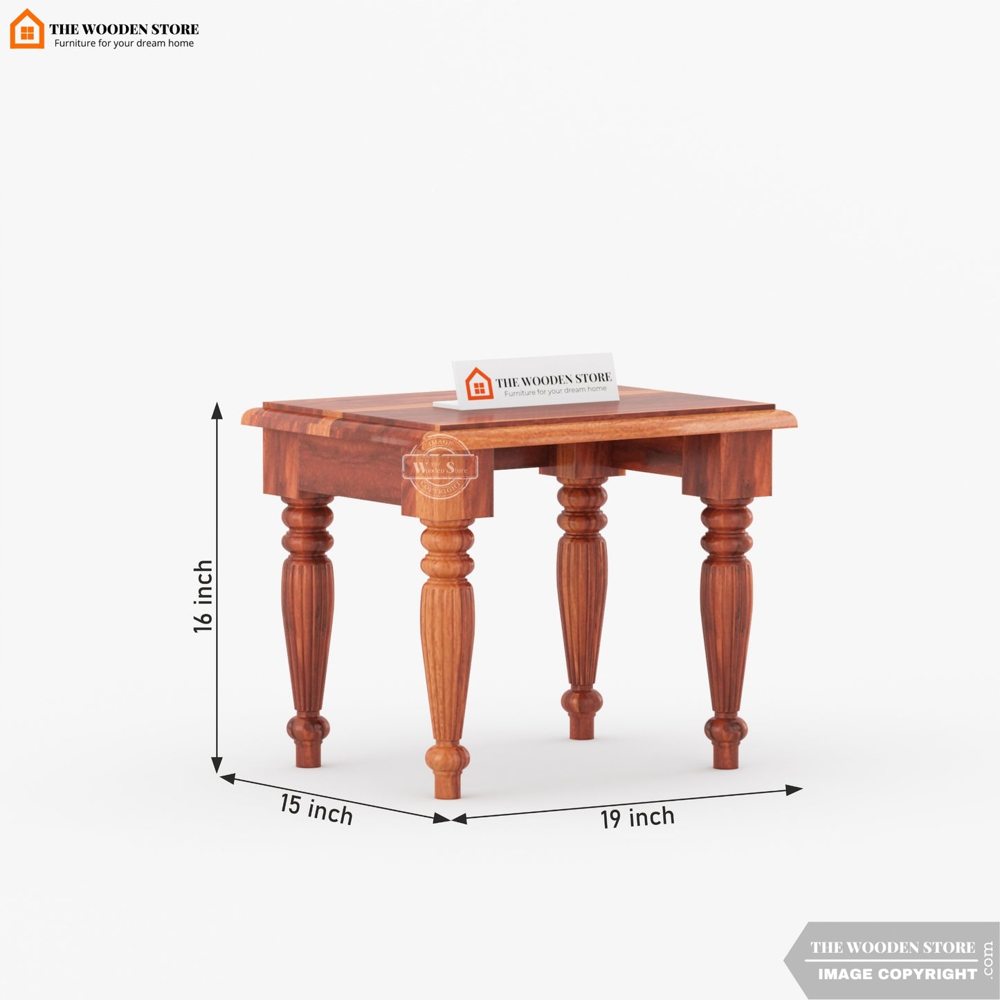 Mesa Nest of Tables (Honey Finish)