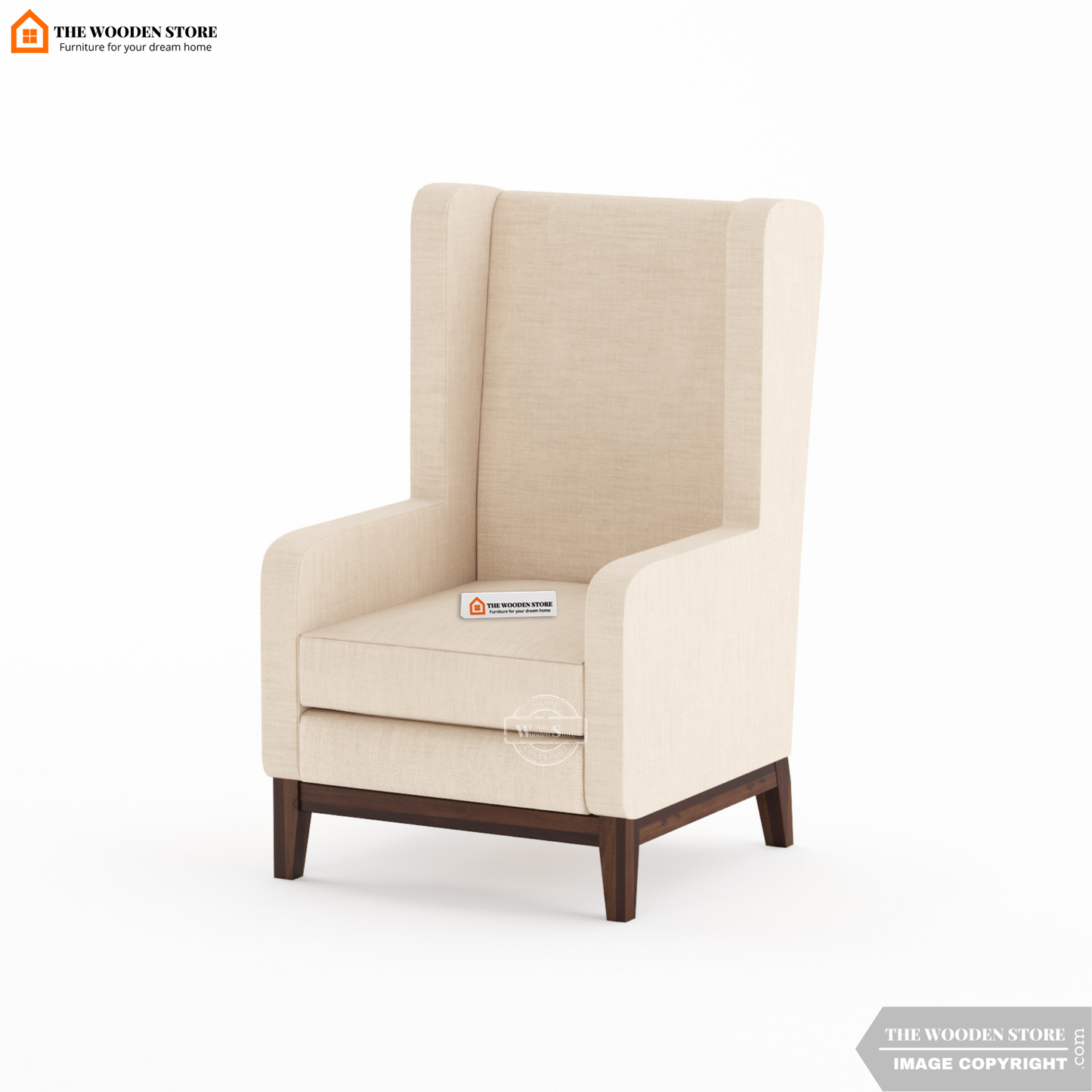 Joe Lounge Chair (Soft Vanilla)