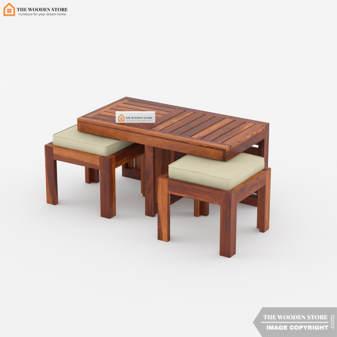 Sparrow Coffee Table Set (Honey Finish)