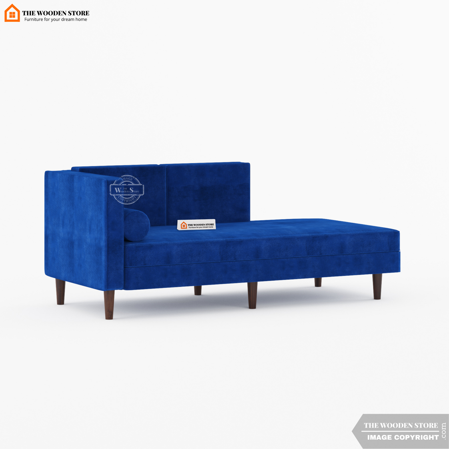 Samson Chaise Lounge (Marine Blue)