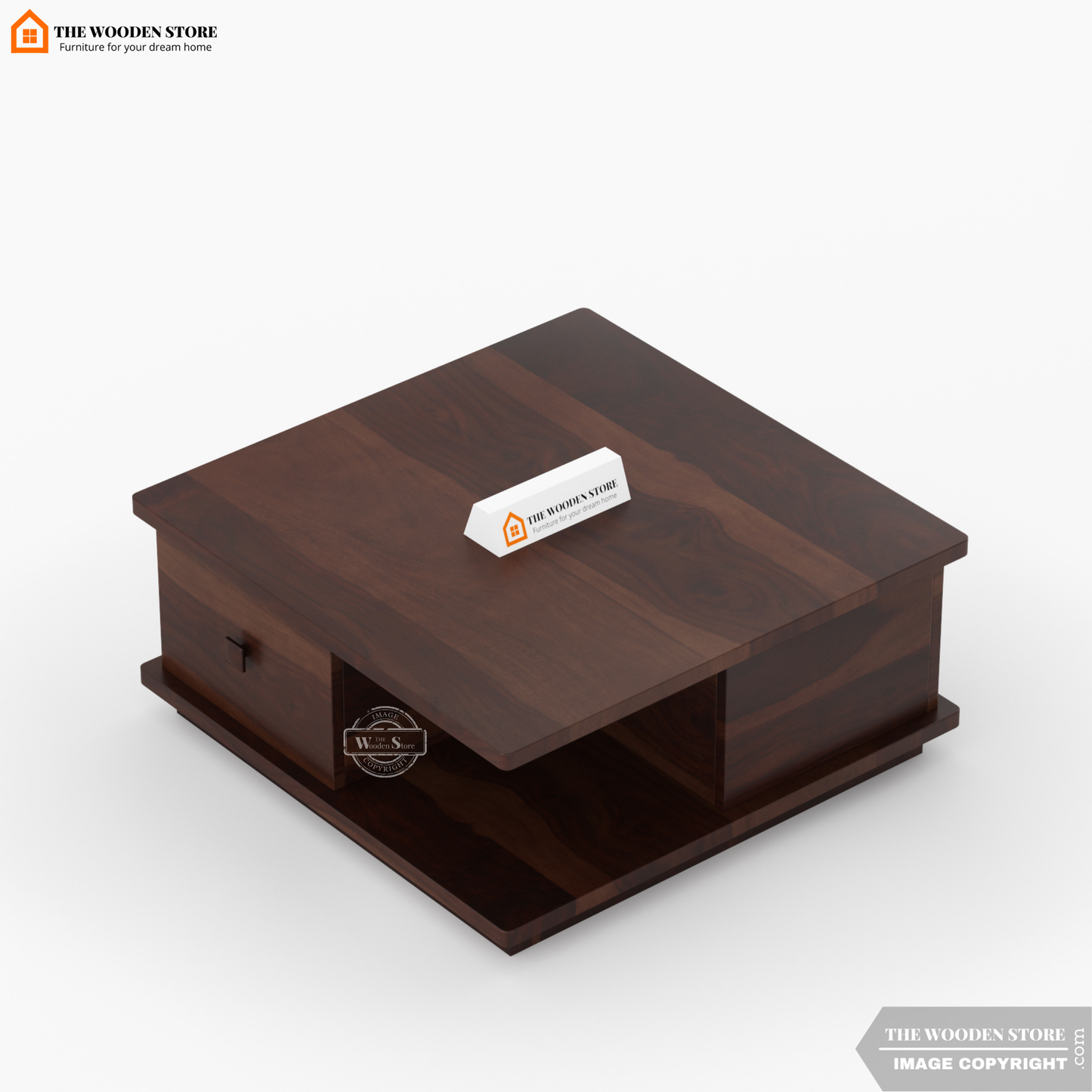Apollo Coffee Table (Walnut Finish)