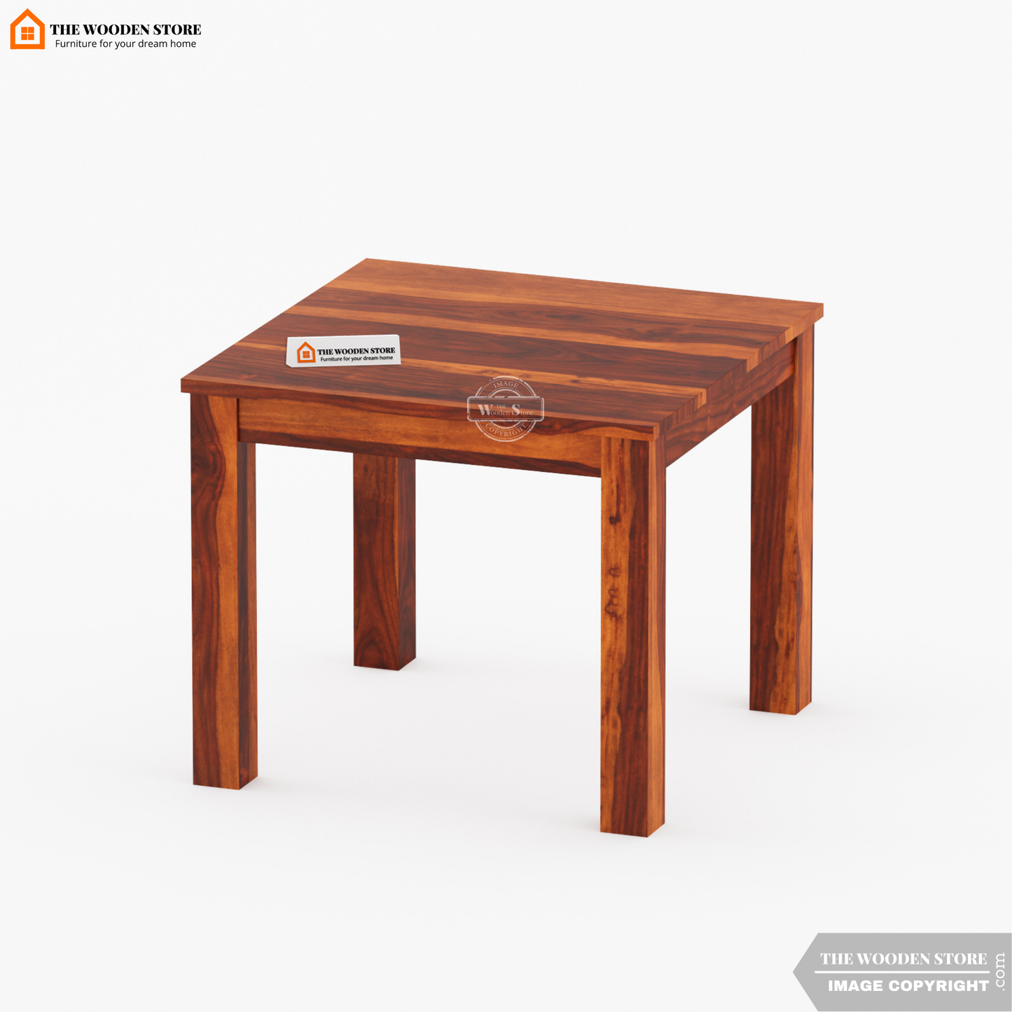 Bob 4 Seater Dining Set (Honey Finish)