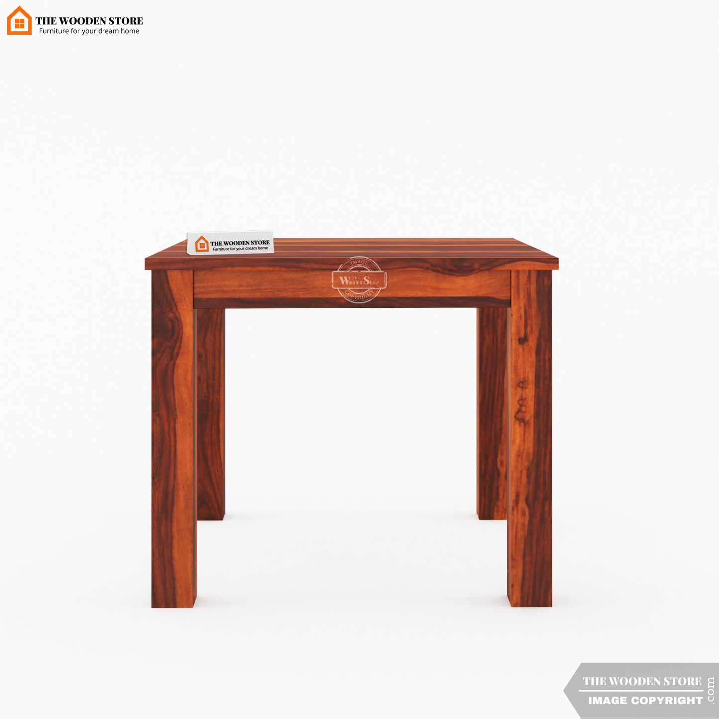 Bob 4 Seater Dining Set (Honey Finish)