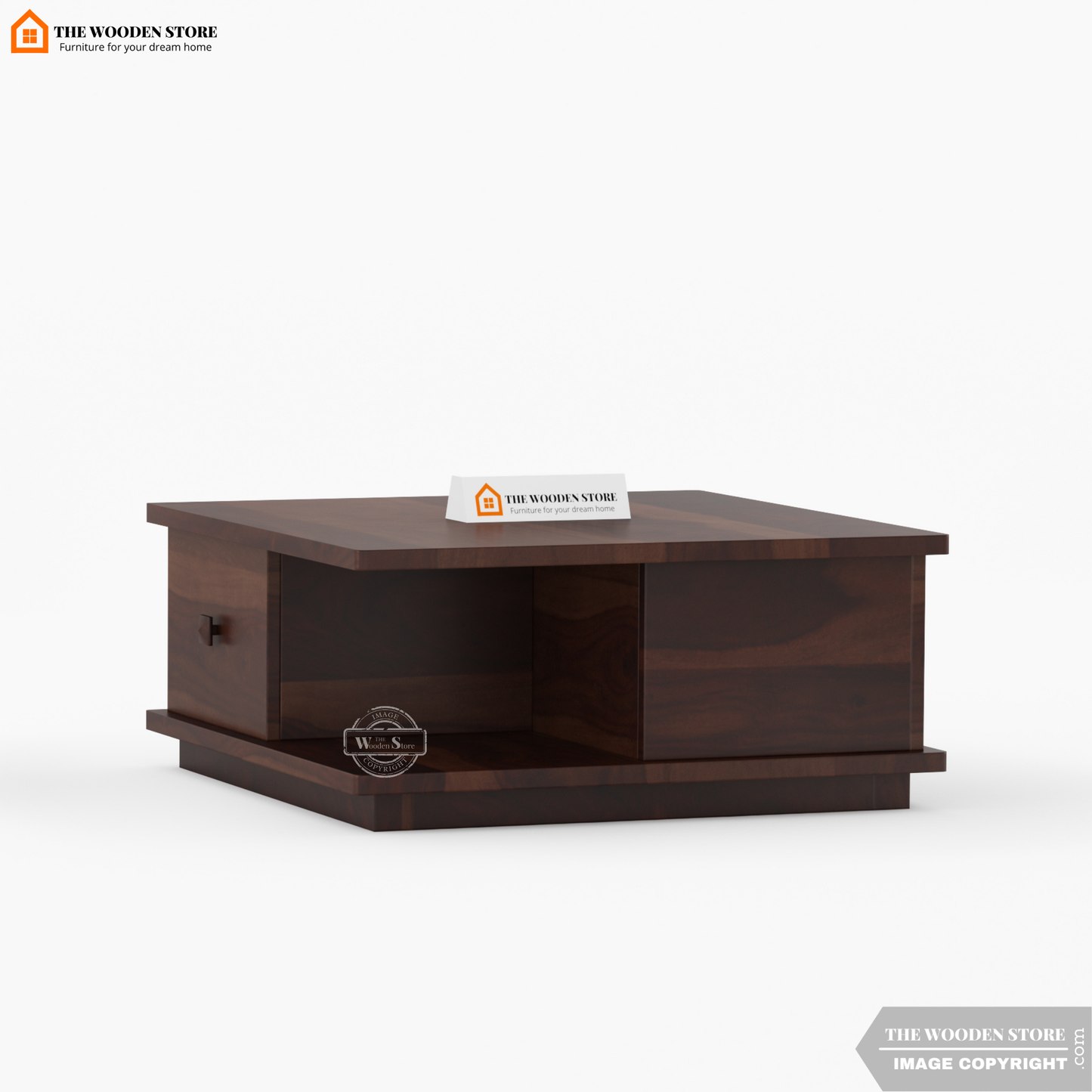 Apollo Coffee Table (Walnut Finish)