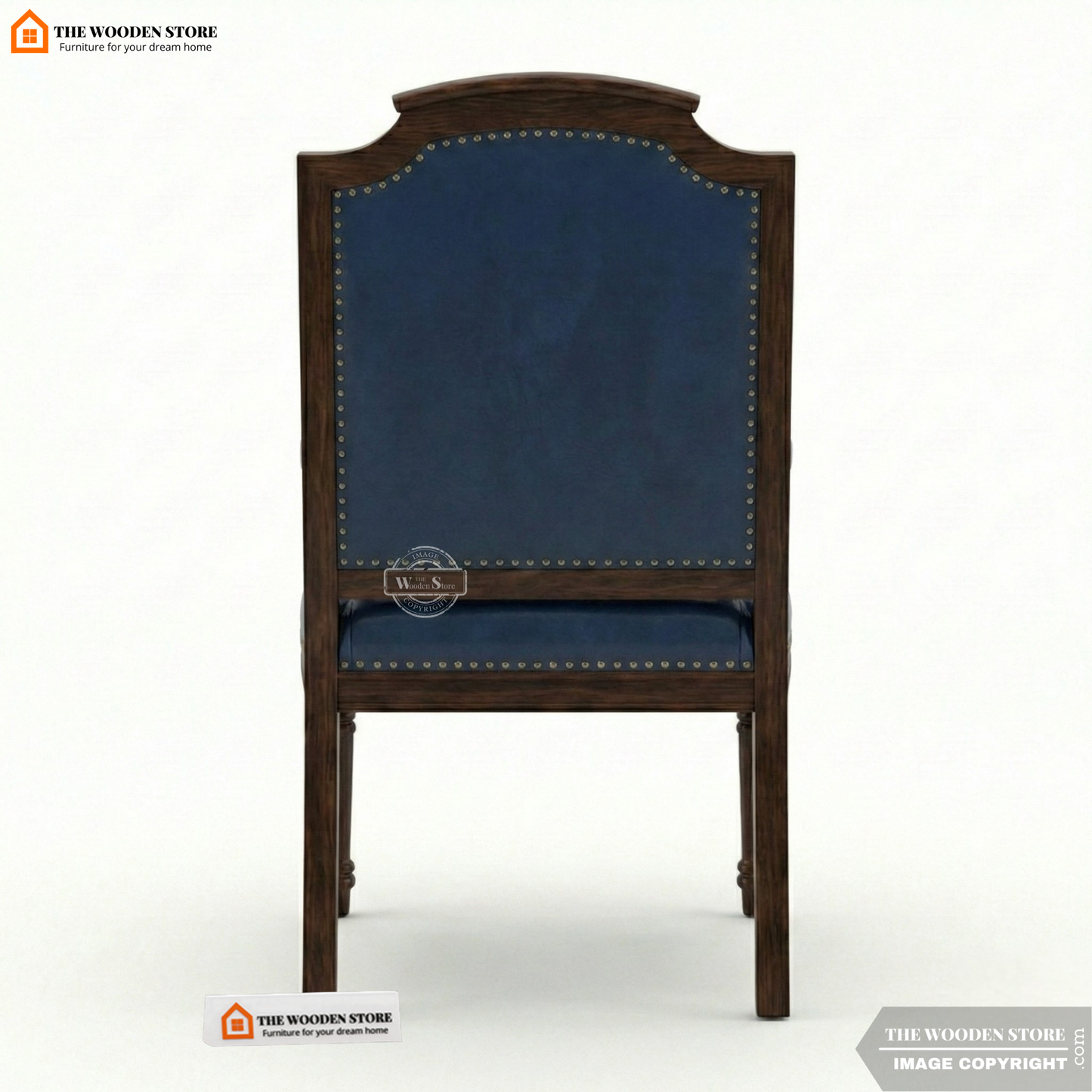 Windsor Classic Arm Chair (Navy Blue)