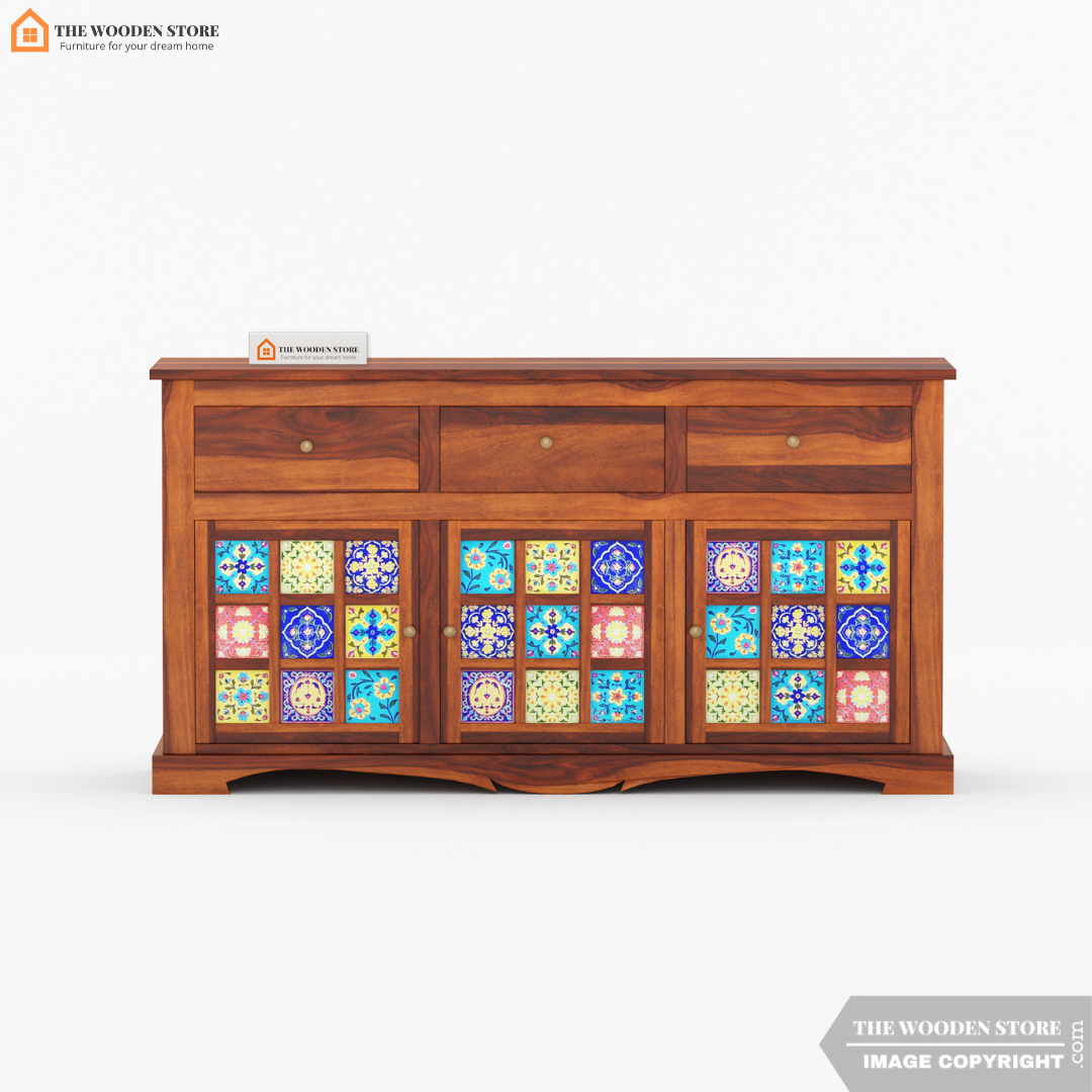 Bunny Large Sideboard (Honey Finish)
