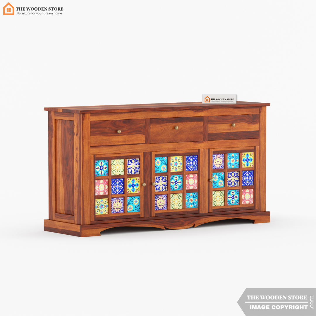Bunny Large Sideboard (Honey Finish)