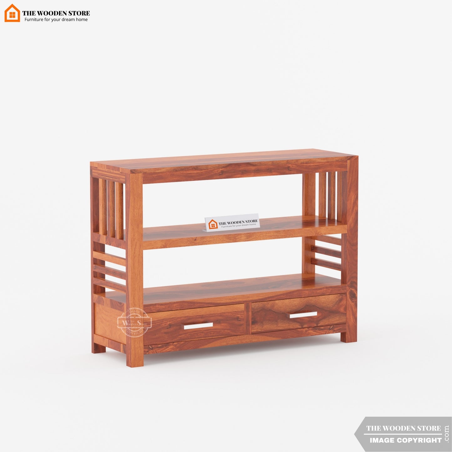 Ginger Book Shelf (Honey Finish)