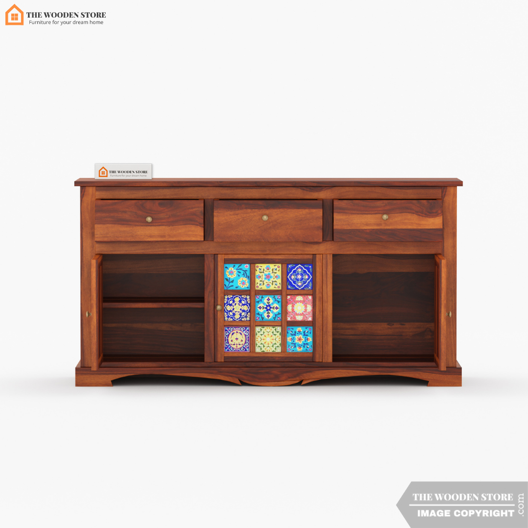 Bunny Large Sideboard (Honey Finish)