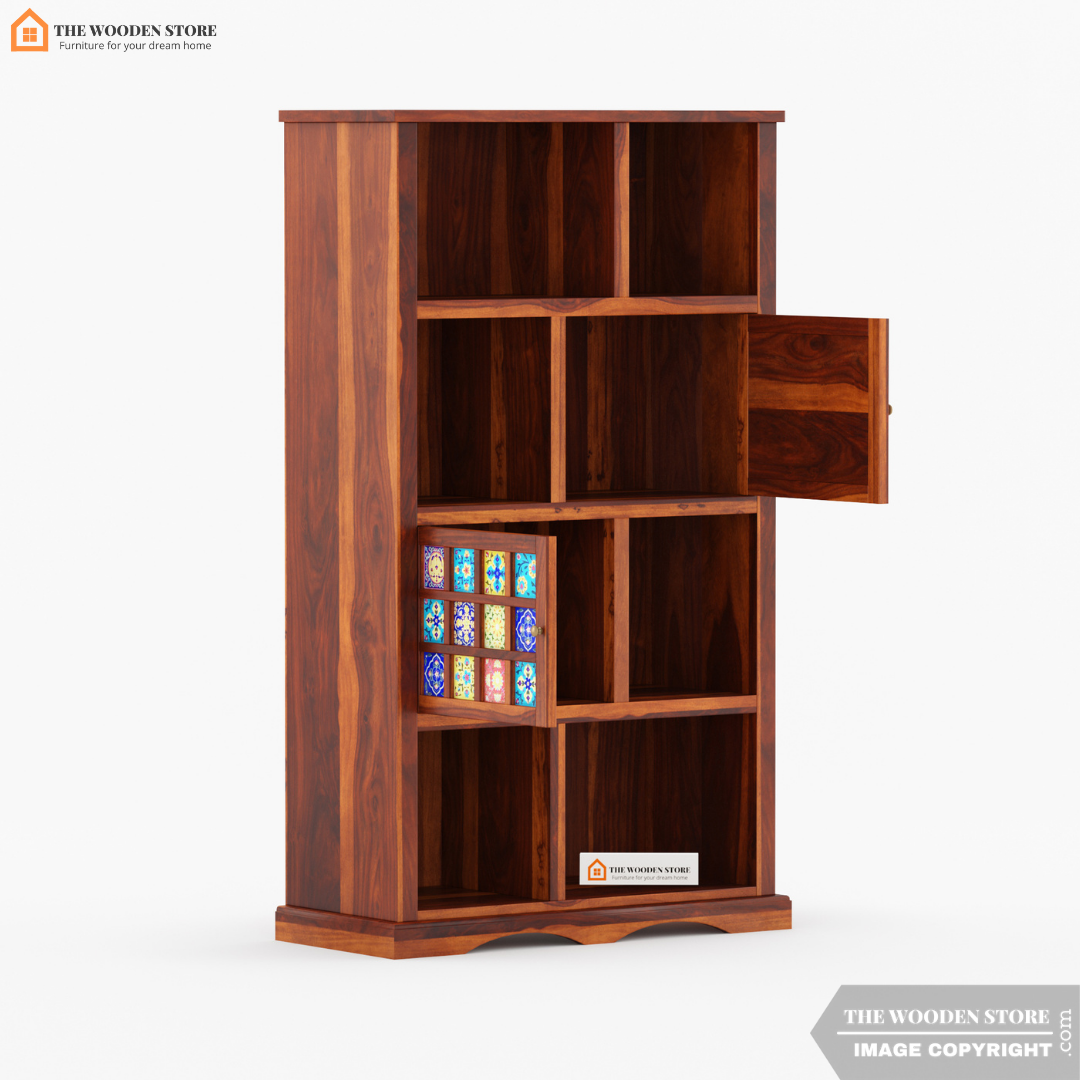 Bunny Bookshelf (Honey Finish)