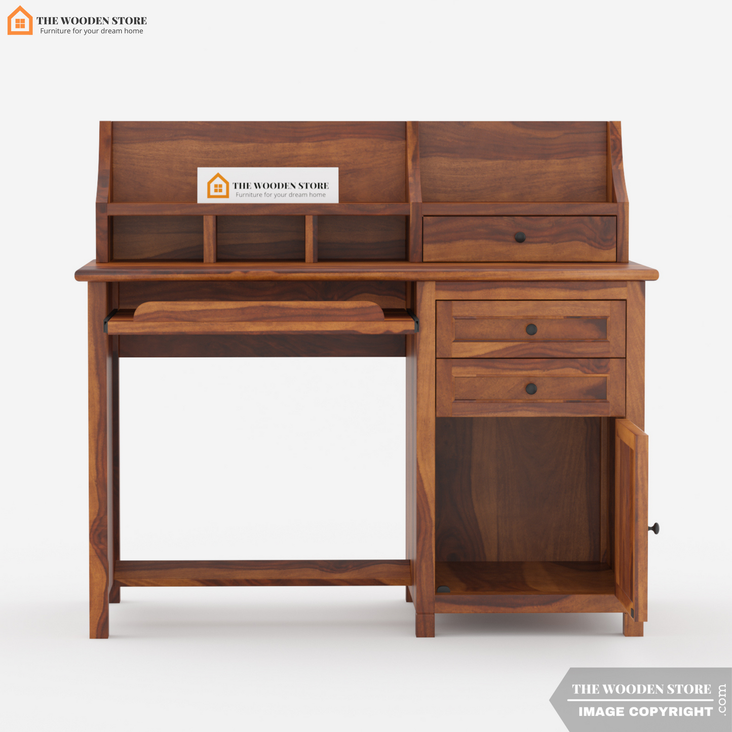 Nemo Study Table (Honey Finish)