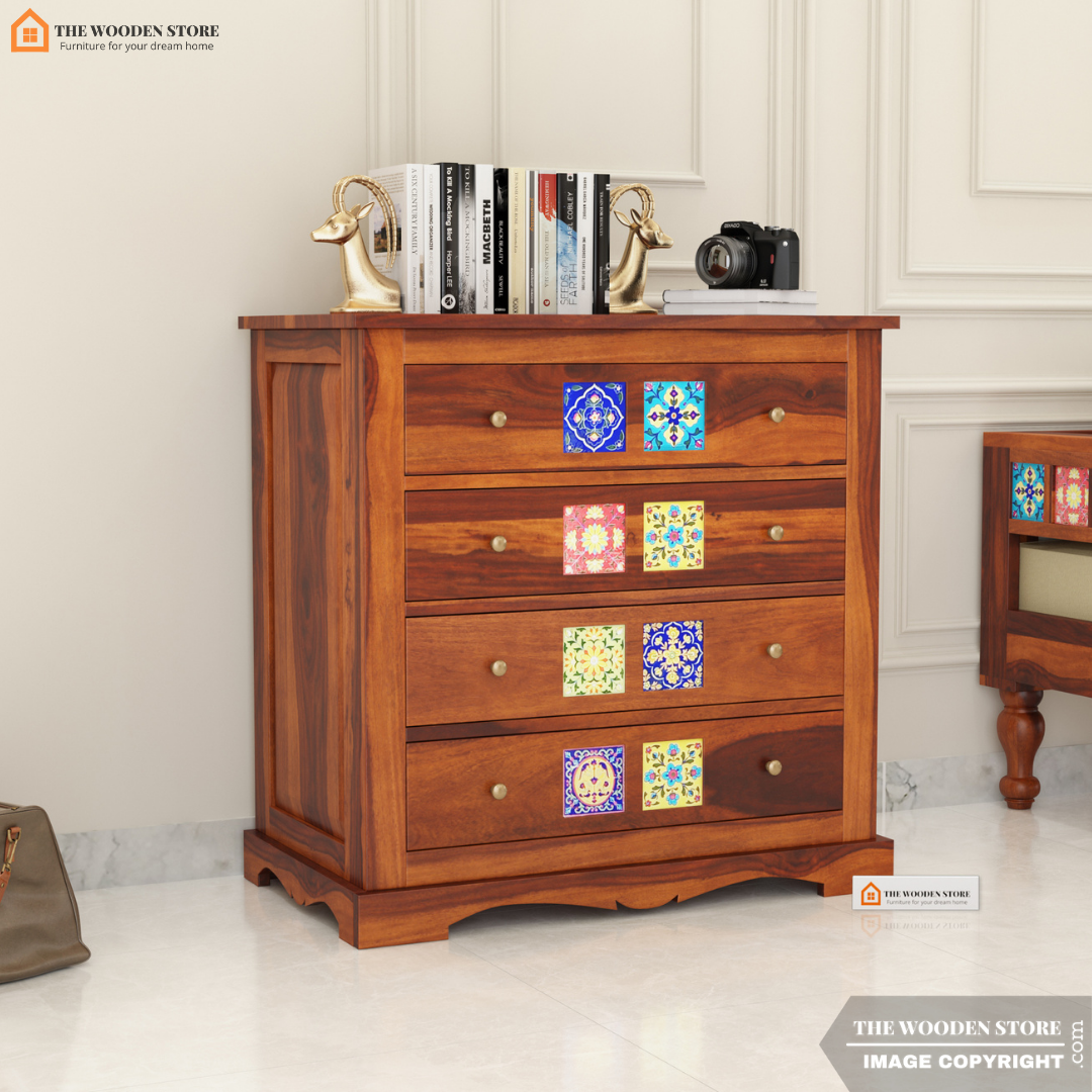 Bunny Chest Of Drawer (Honey Finish)