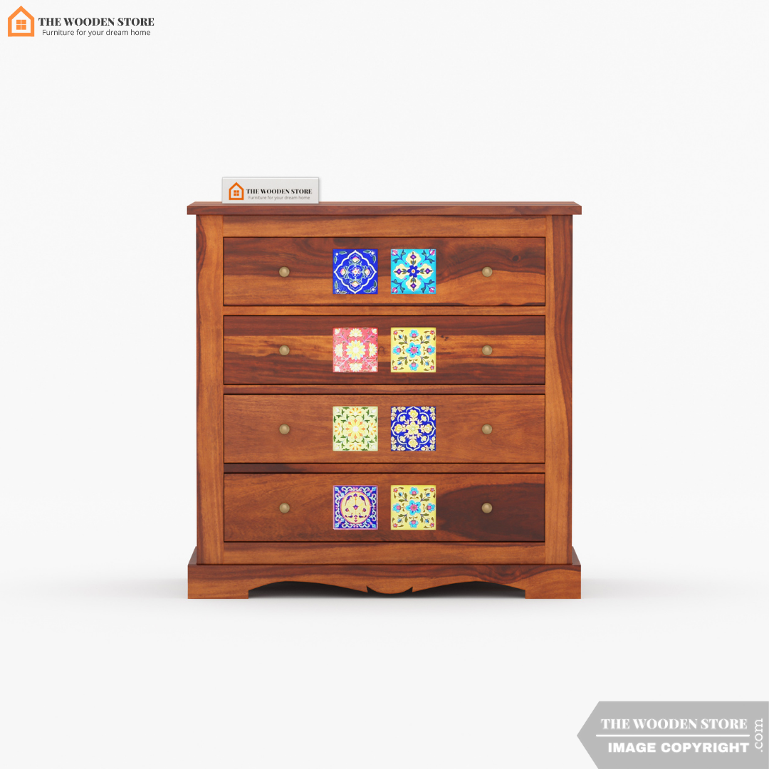 Bunny Chest Of Drawer (Honey Finish)