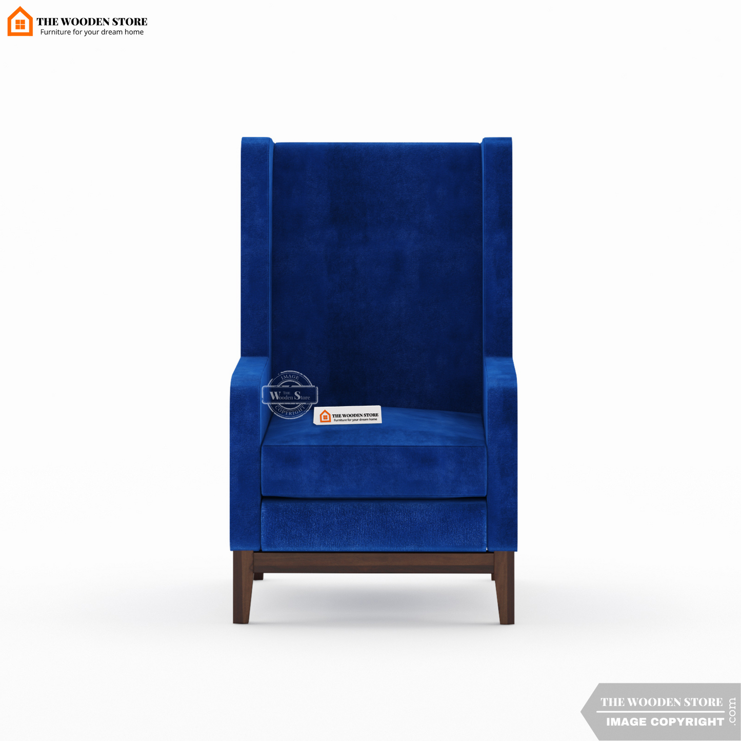 Joe Lounge Chair (Marine Blue)