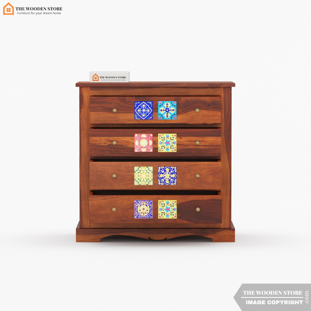 Bunny Chest Of Drawer (Honey Finish)