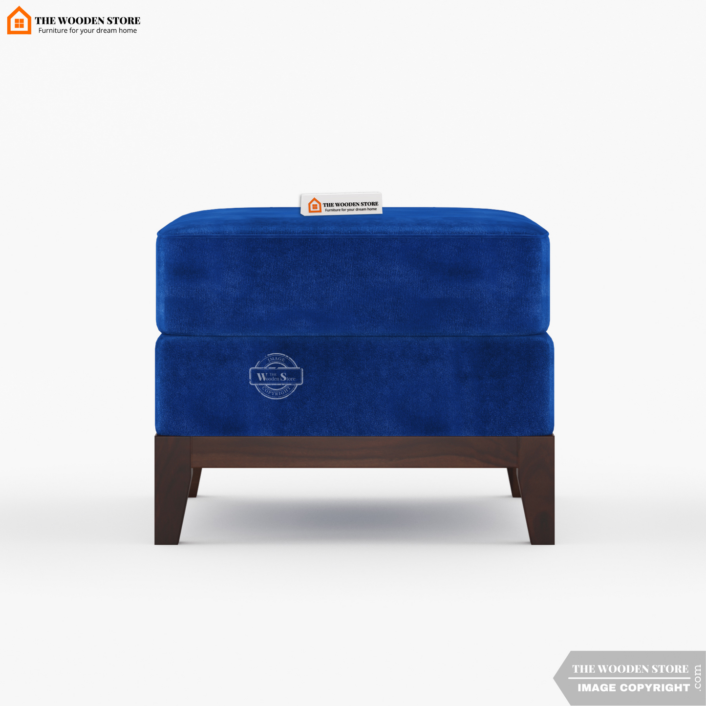 Joe Ottoman (Marine Blue)